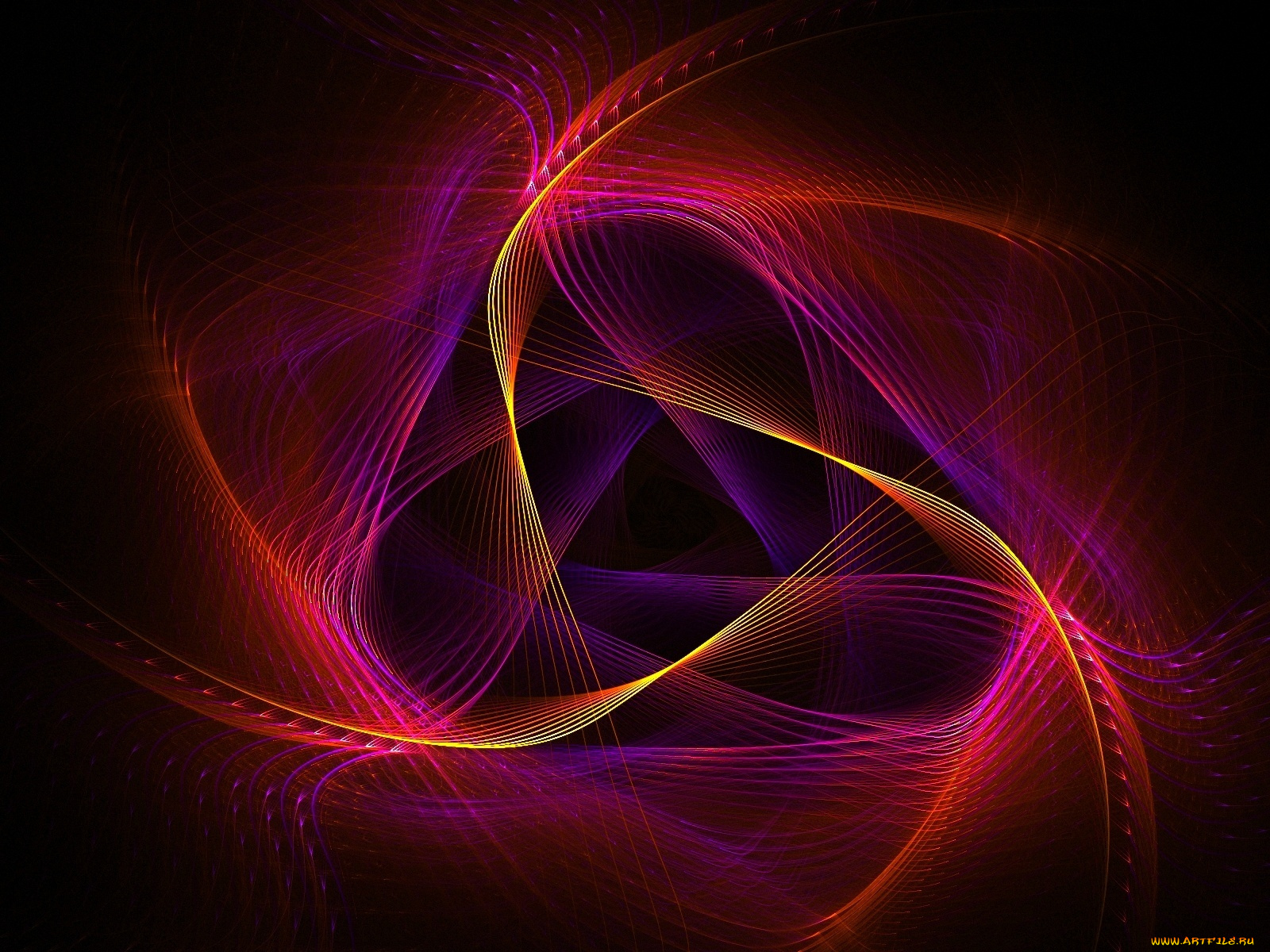 3д, графика, fractal, фракталы, тёмный, цвета, абстракция