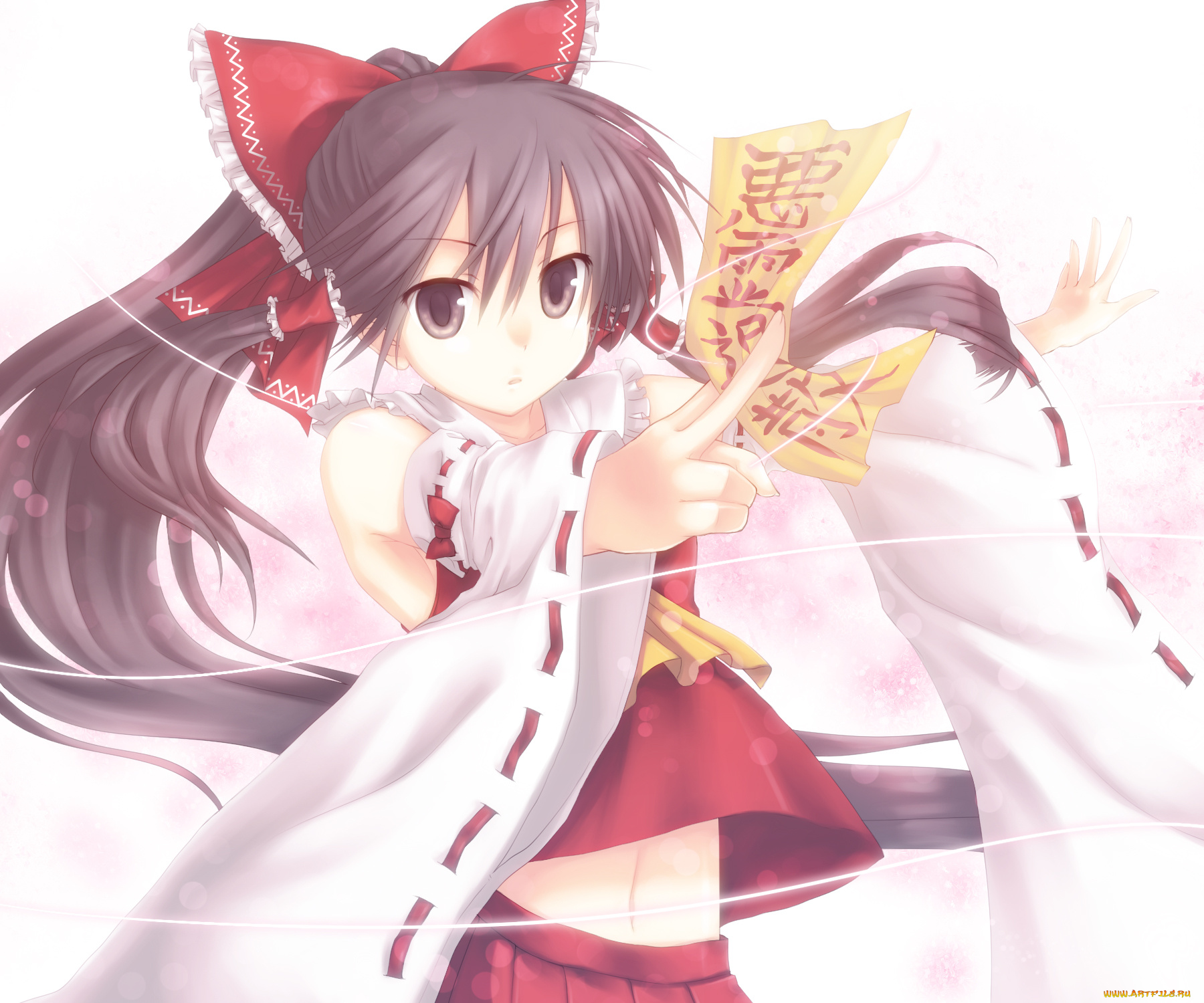 аниме, touhou, рейму, хакурей