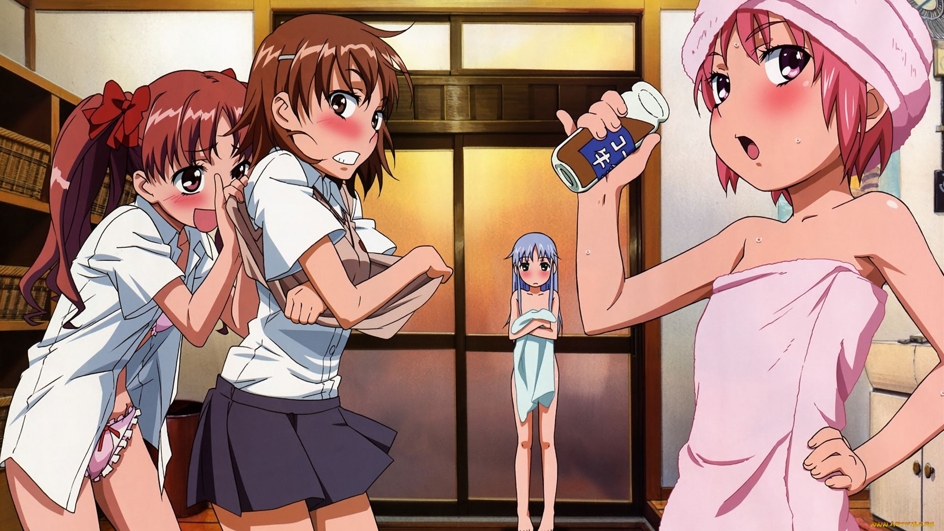 аниме, toaru, majutsu, no, index, девушки