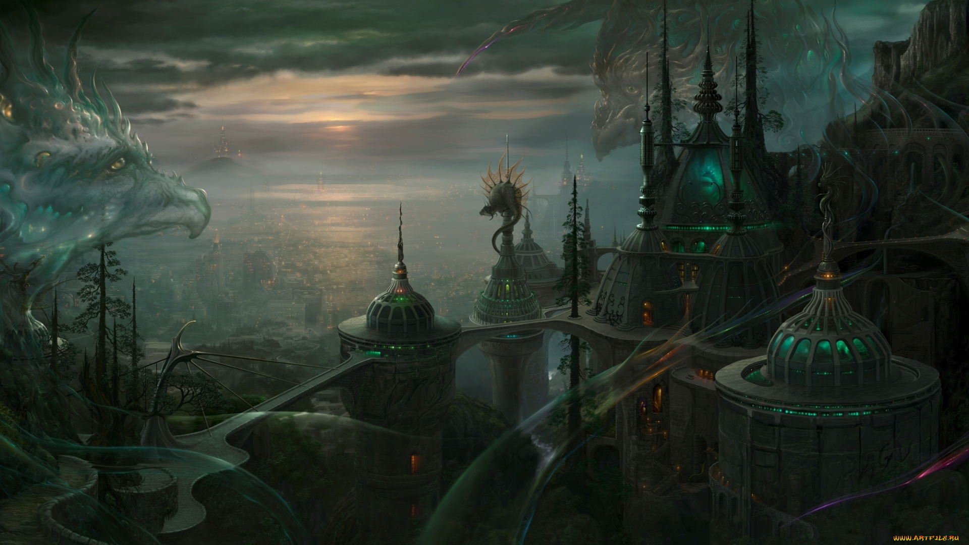 фэнтези, иные, миры, времена, драконы