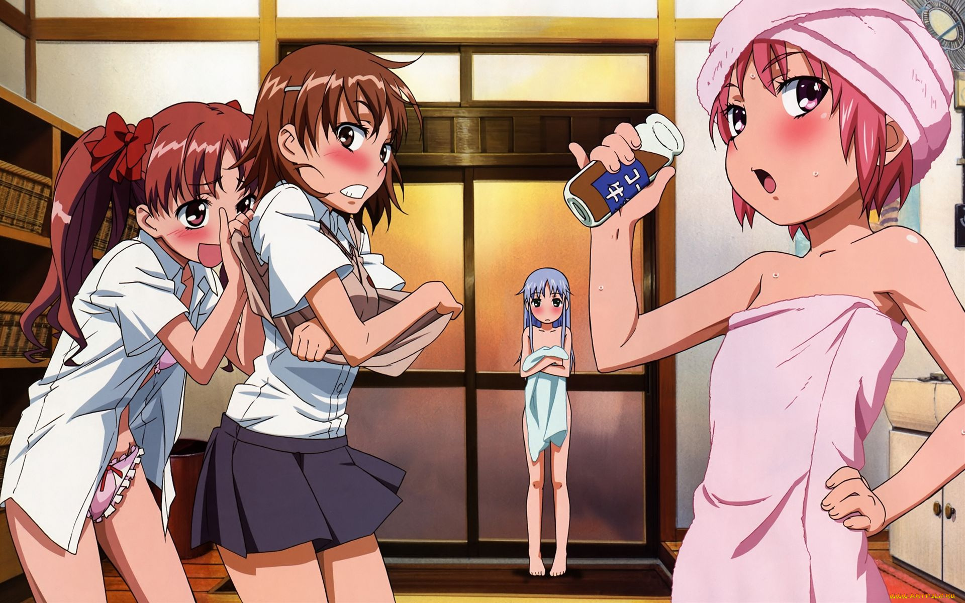 аниме, toaru, majutsu, no, index, девушки