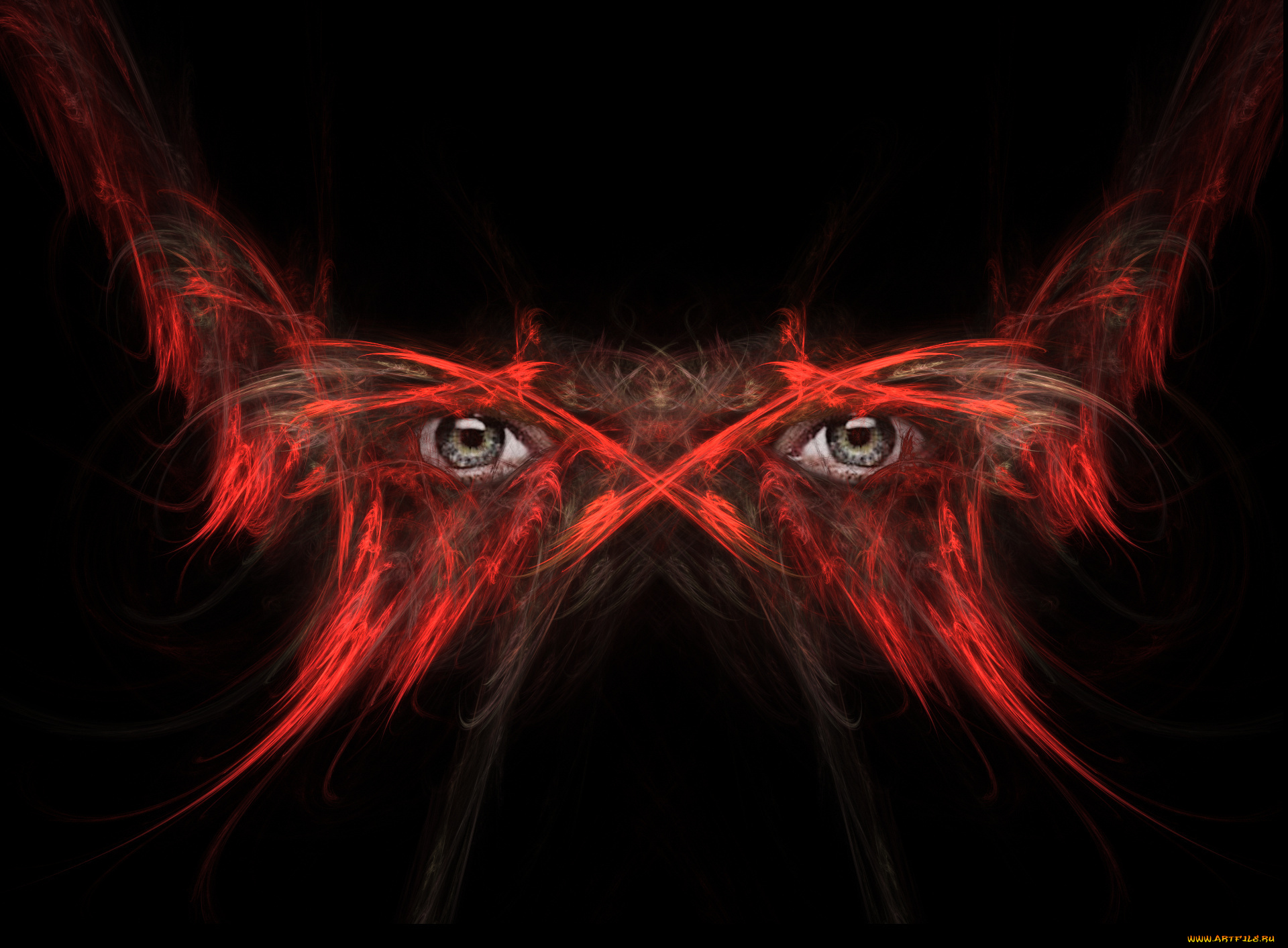 3д, графика, 3d, eyes, глаза, абстракция, цвета, узор