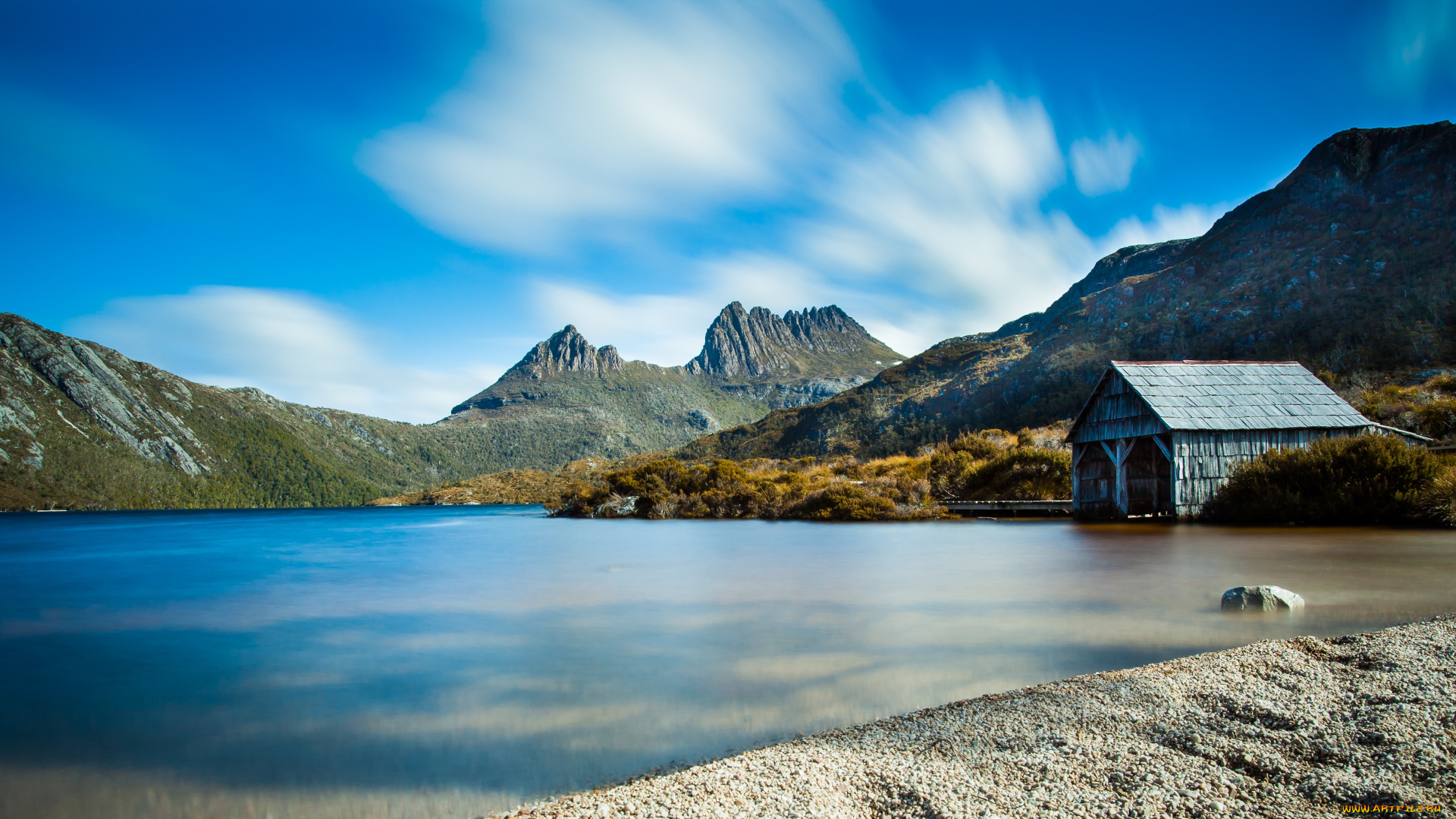 природа, реки, озера, тасмания