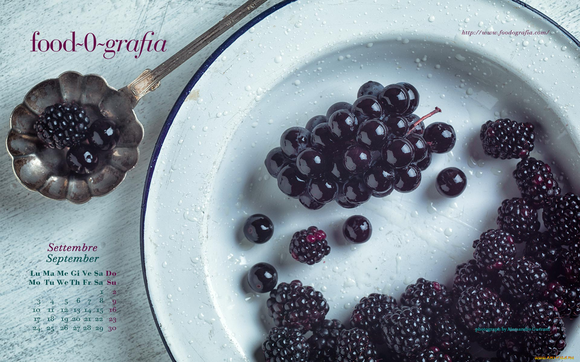 календари, еда, ягоды, ежевика