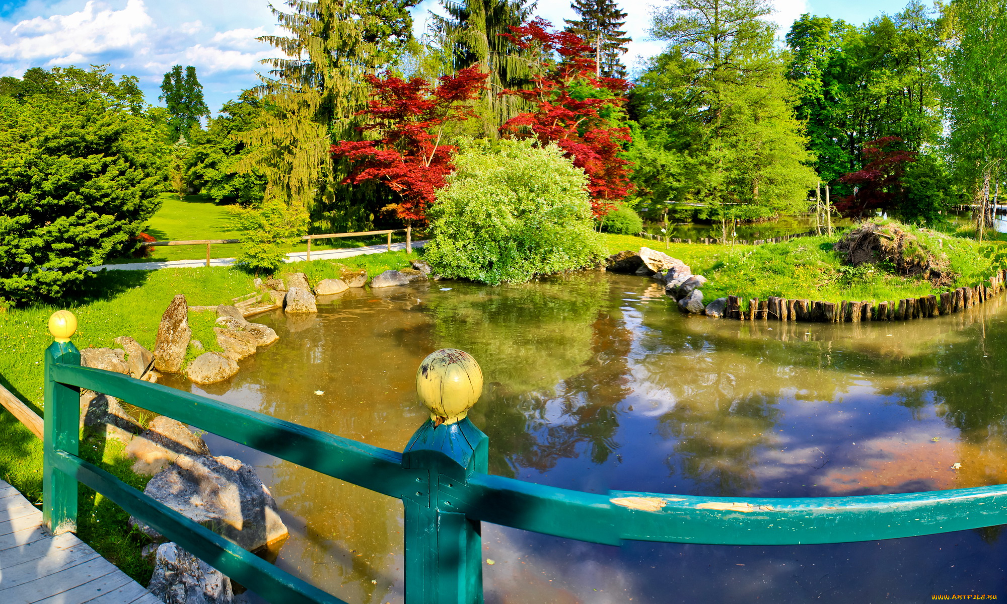 словения, камник, ботанический, сад, природа, парк