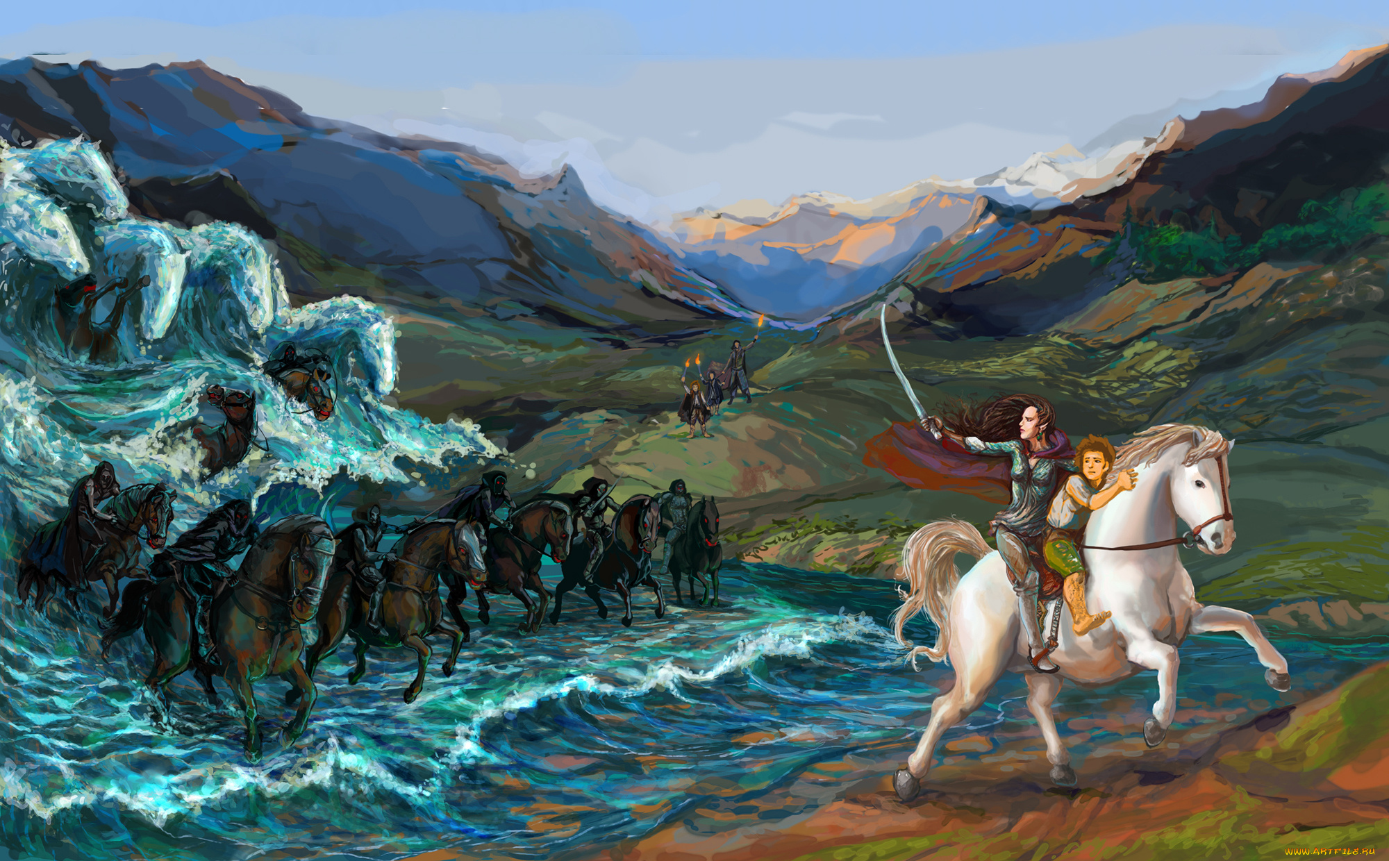 the, lord, of, rings, фэнтези, нежить