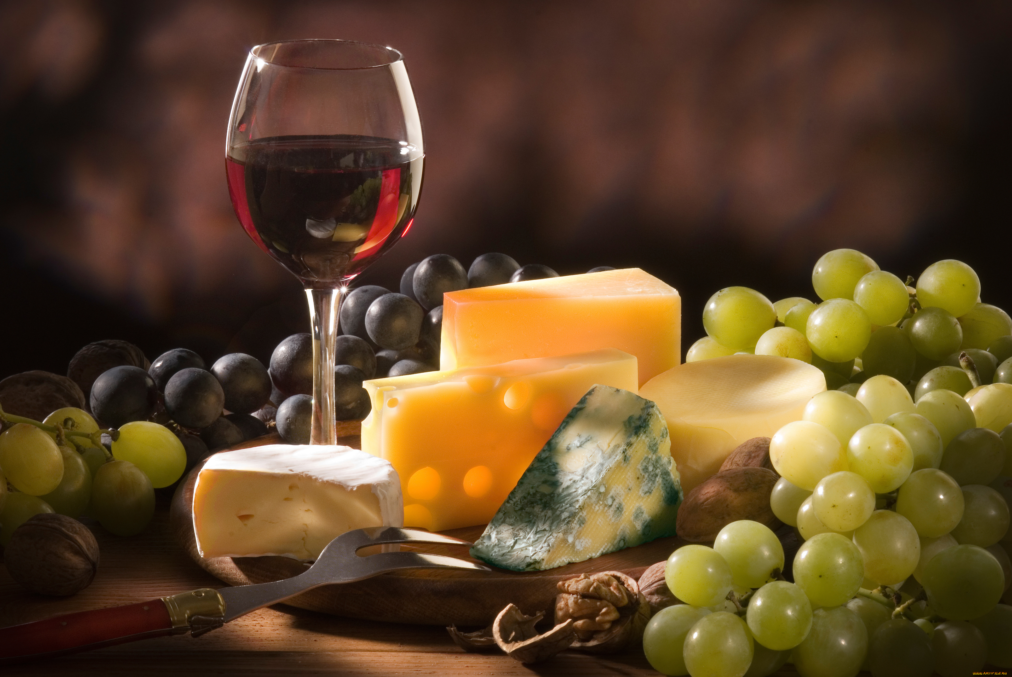 wine, and, cheese, еда, разное, сыр, бокал, вино, виноград