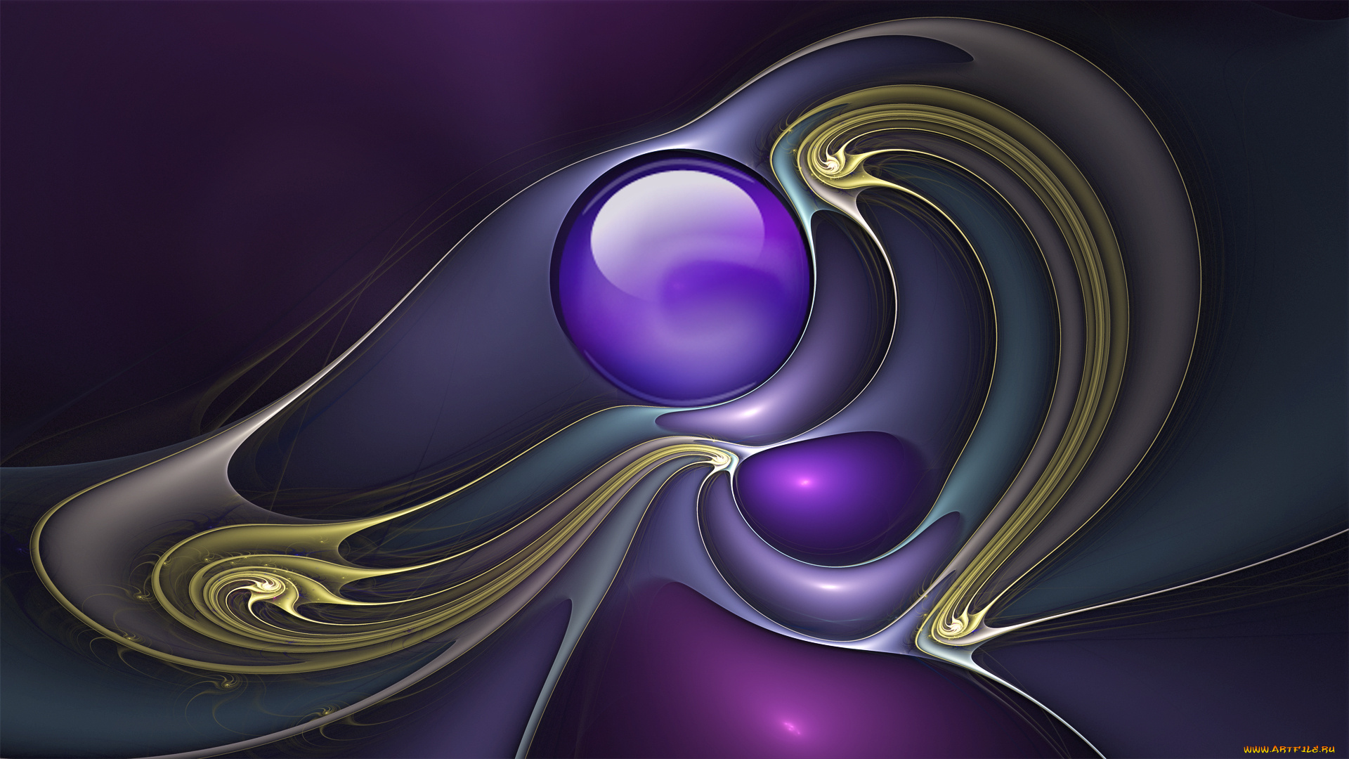 3д, графика, fractal, фракталы, узор, цвета