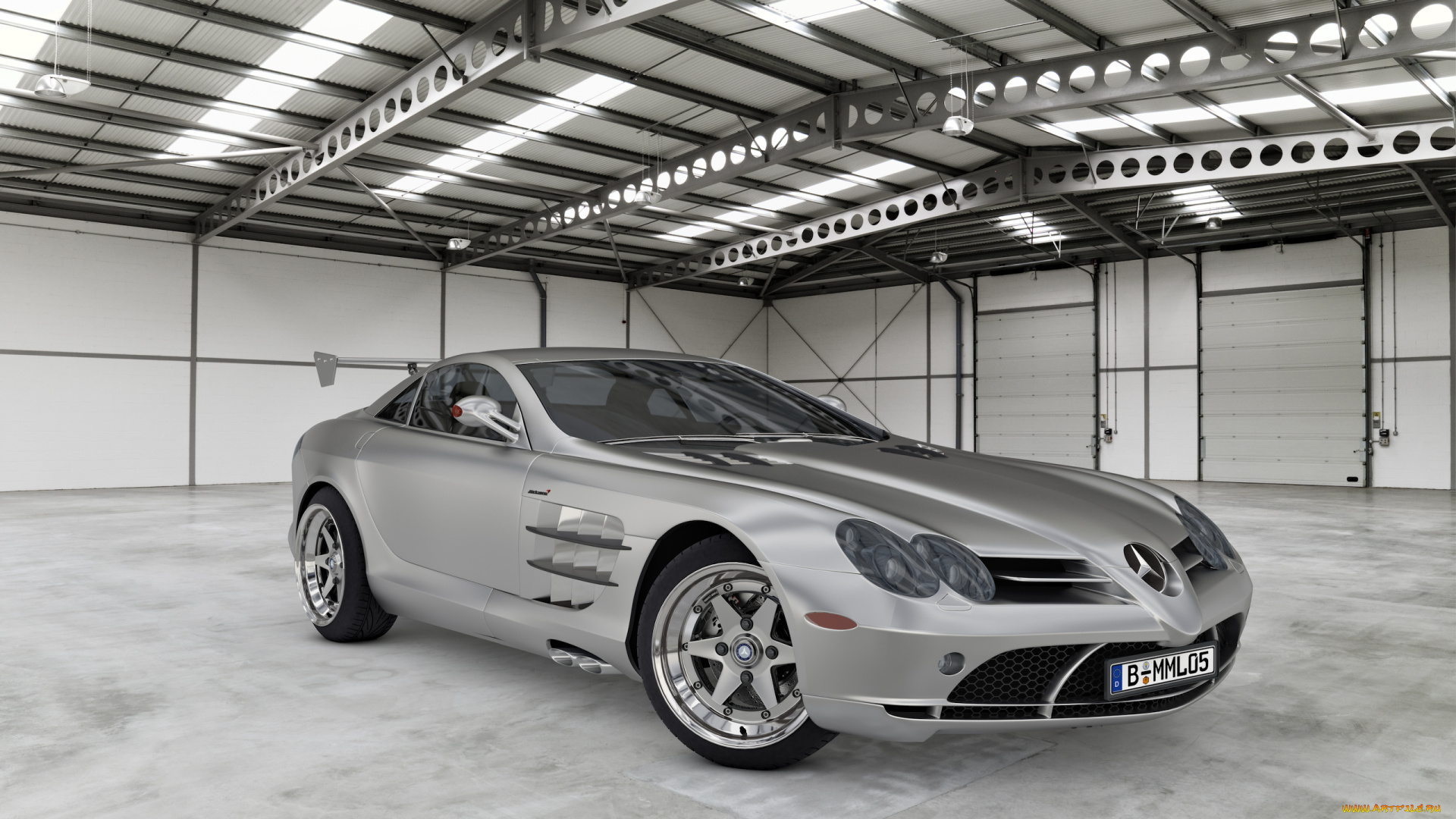 автомобили, 3д, 2005, mercedes