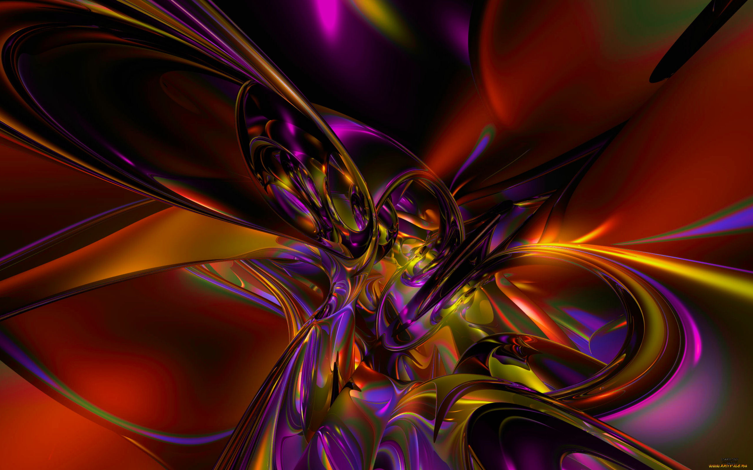 3д, графика, abstract, абстракции, узор, цвет