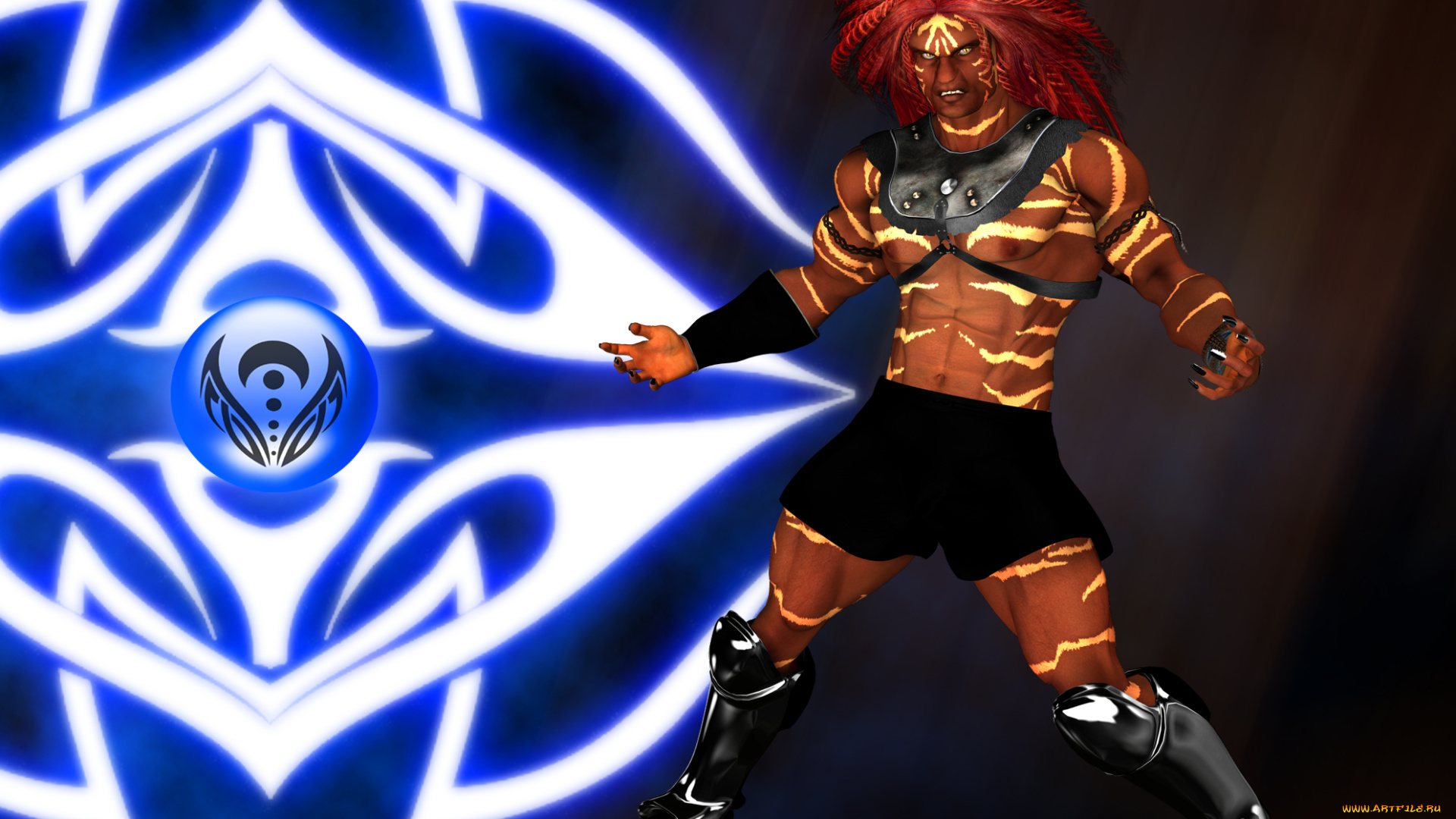 3д, графика, фантазия, , fantasy, мужчина, поза