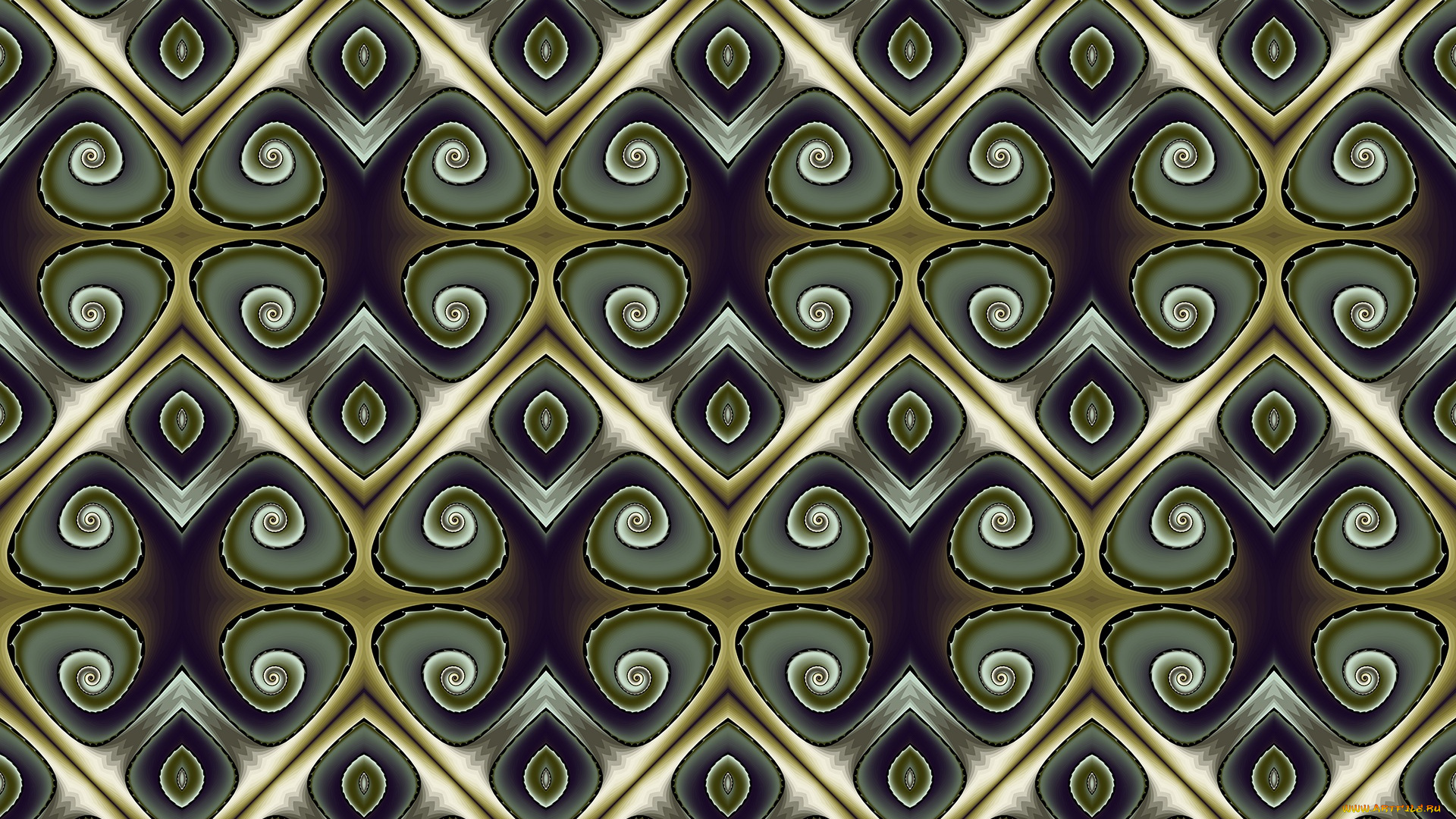 3д, графика, фракталы, , fractal, узор, фон, цвета