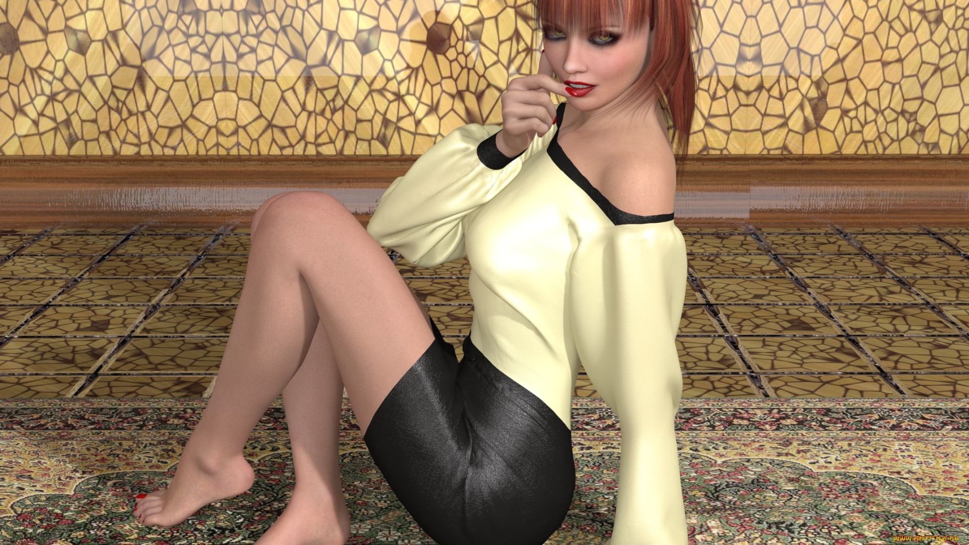 3д, графика, люди, , people, взгляд, фон, девушка