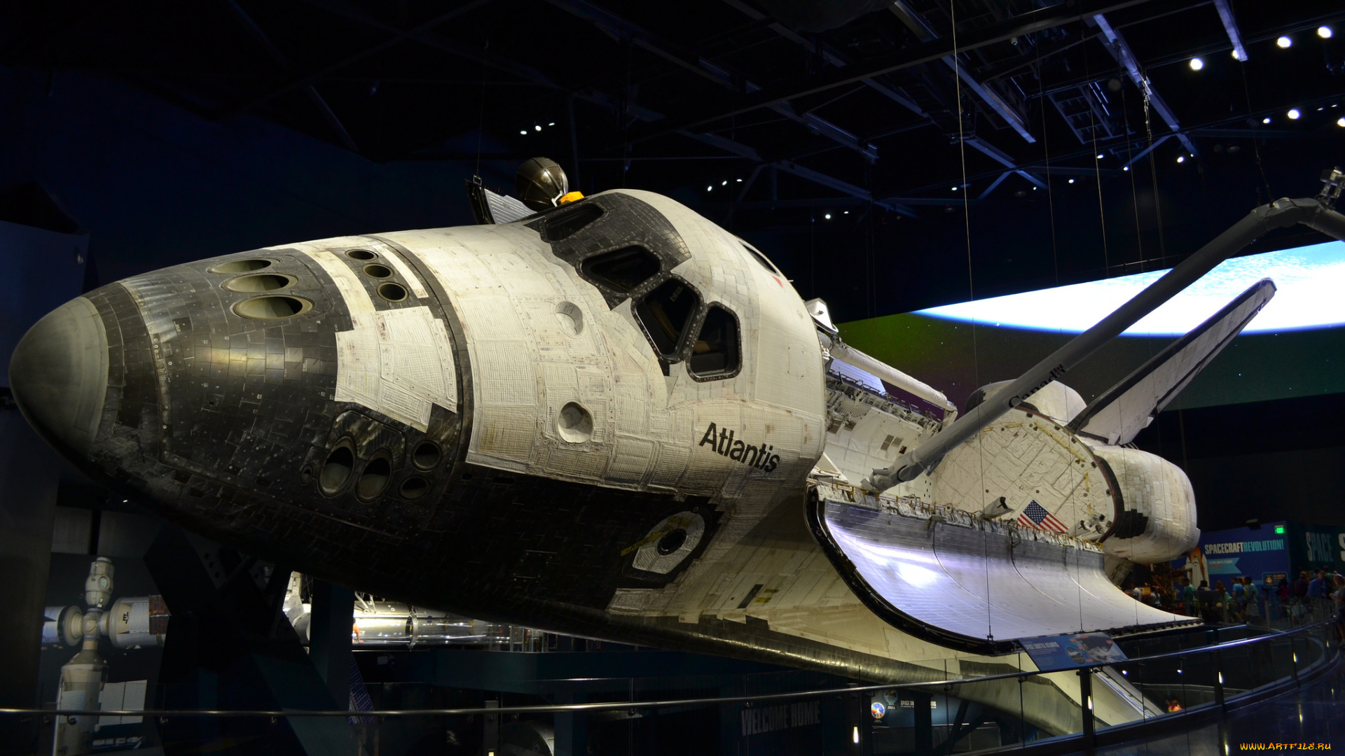 atlantis, космос, космические, корабли, , космические, станции, космонавтика, сша, музей