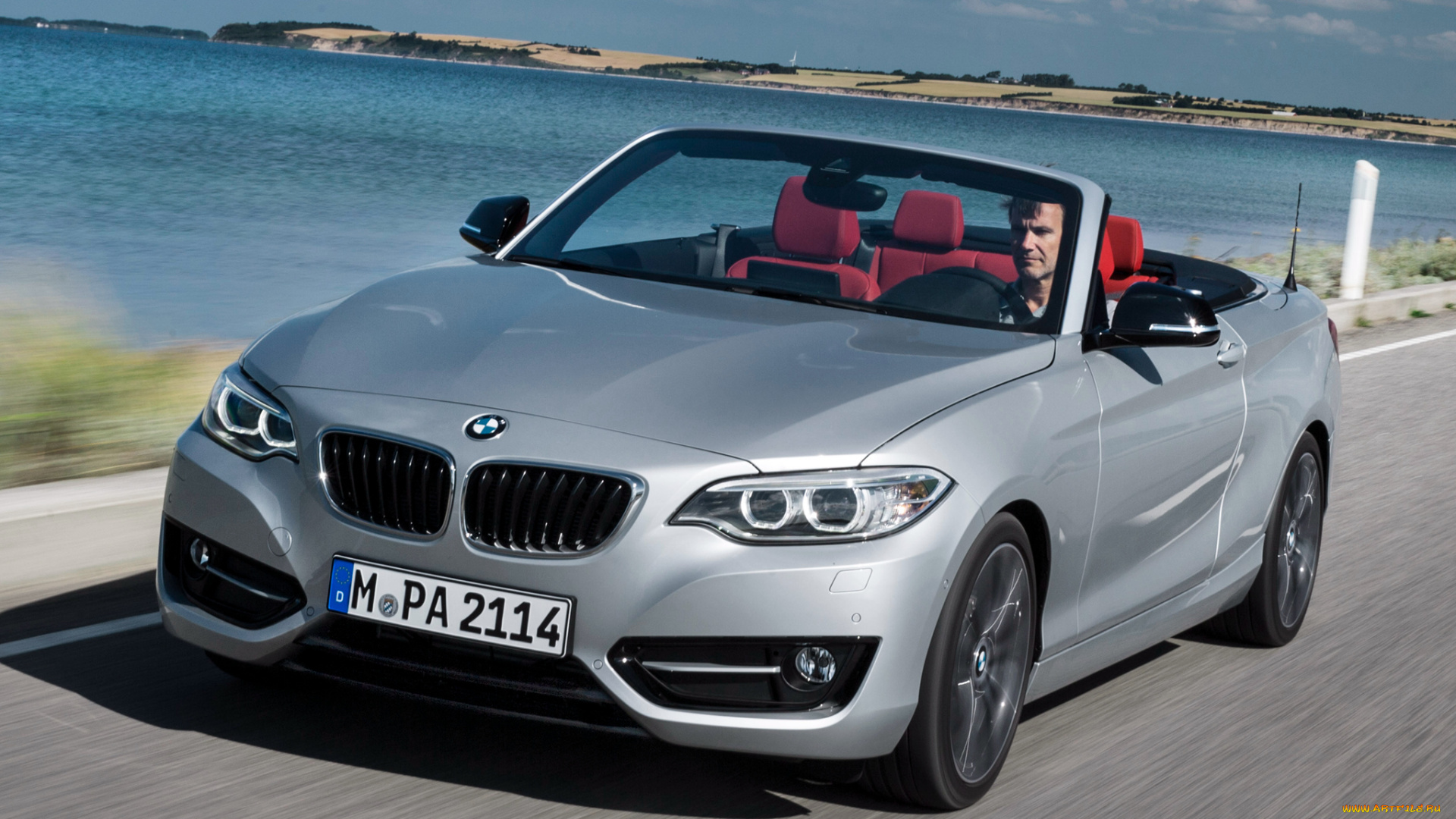 автомобили, bmw, line, sport, cabrio, 228i, серый, 2014г, f23