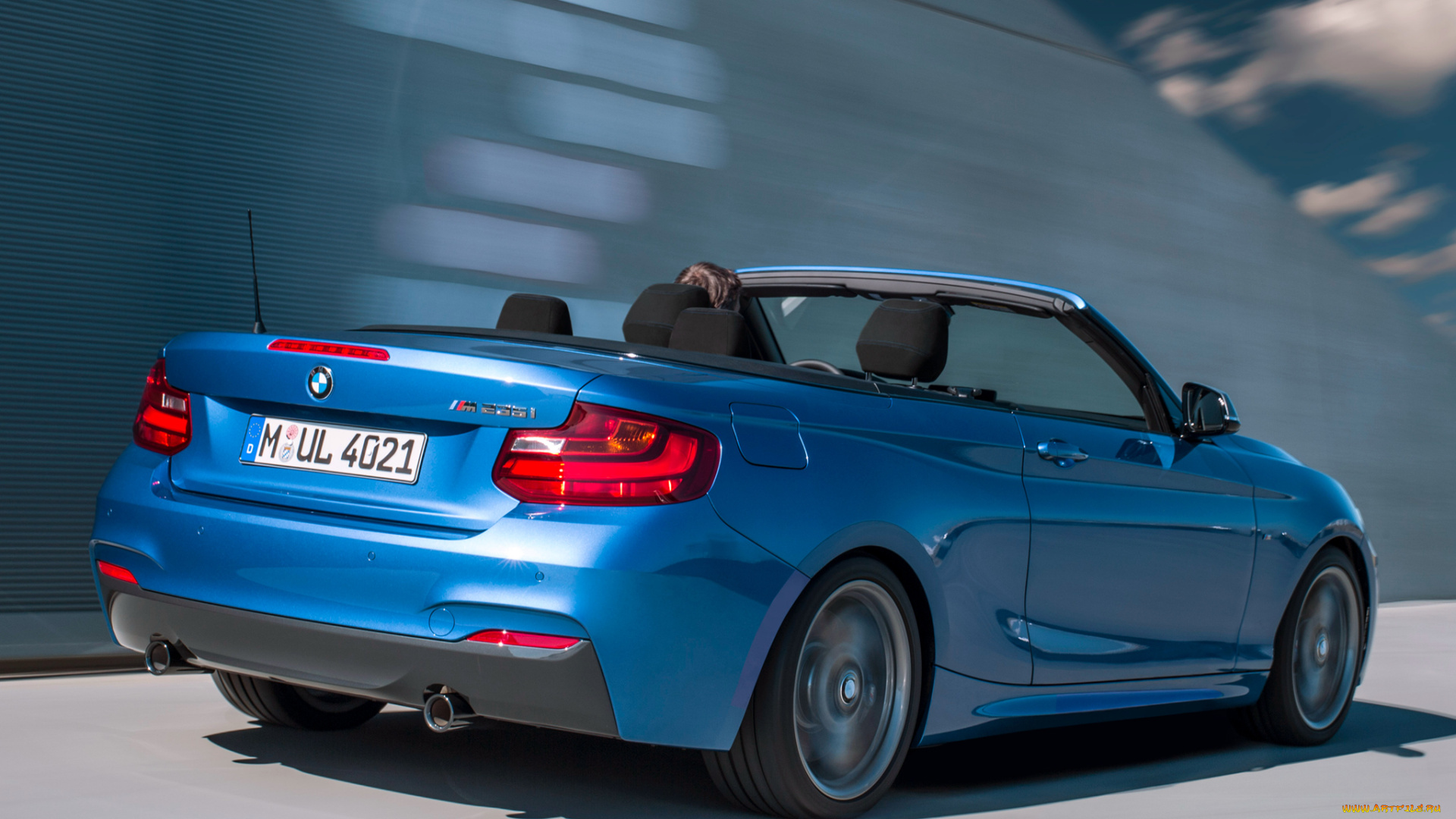 автомобили, bmw, синий, 2014г, f23, m235i, cabrio