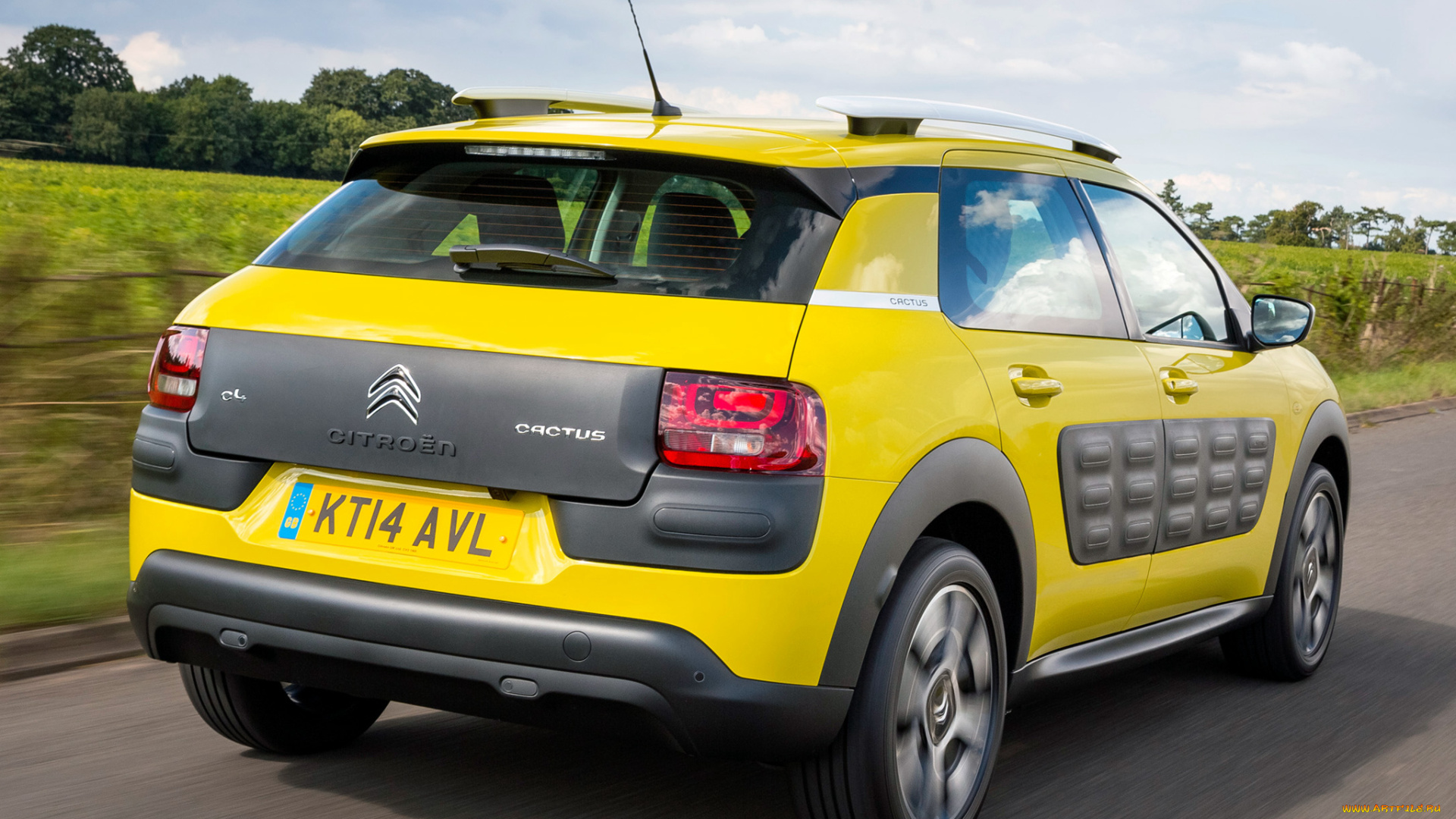автомобили, citroen, cactus, citroеn, c4, желтый, 2014г, uk-spec