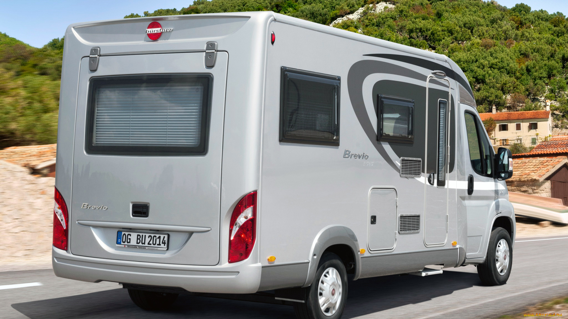 автомобили, дом, на, колёсах, 2014г, t, 645, brevio, burstner