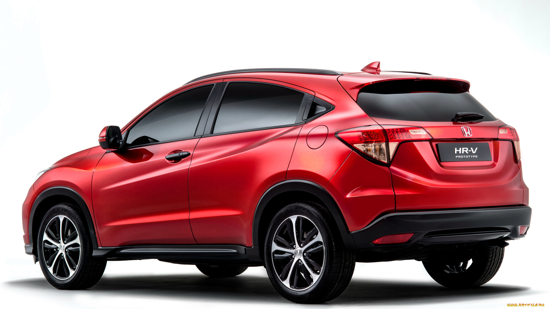 автомобили, honda, красный, 2014г, hr-v, prototype