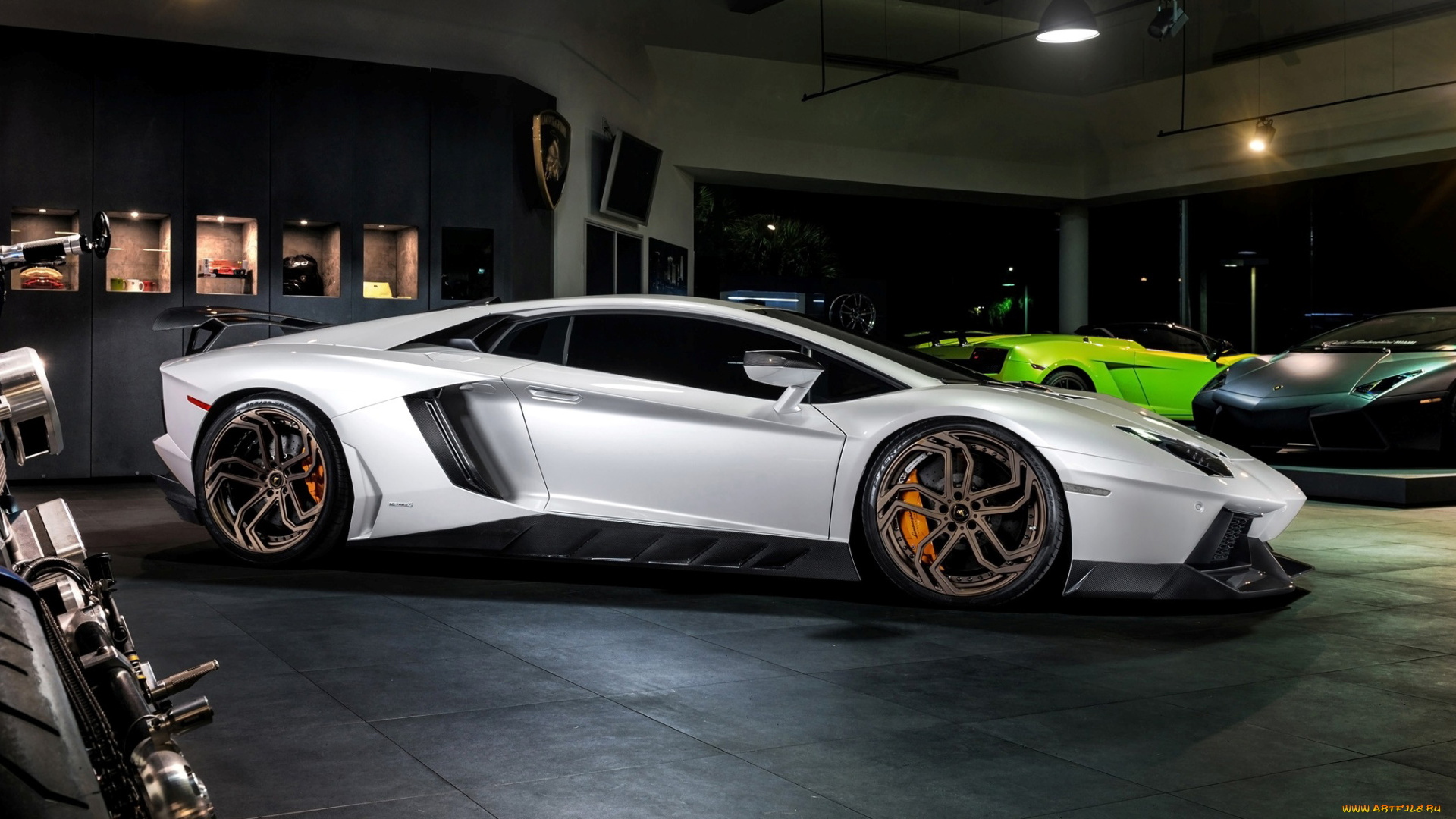 автомобили, lamborghini, nl2, lp700-4, светлый, aventador, torado, novitec, 2014г, lb834