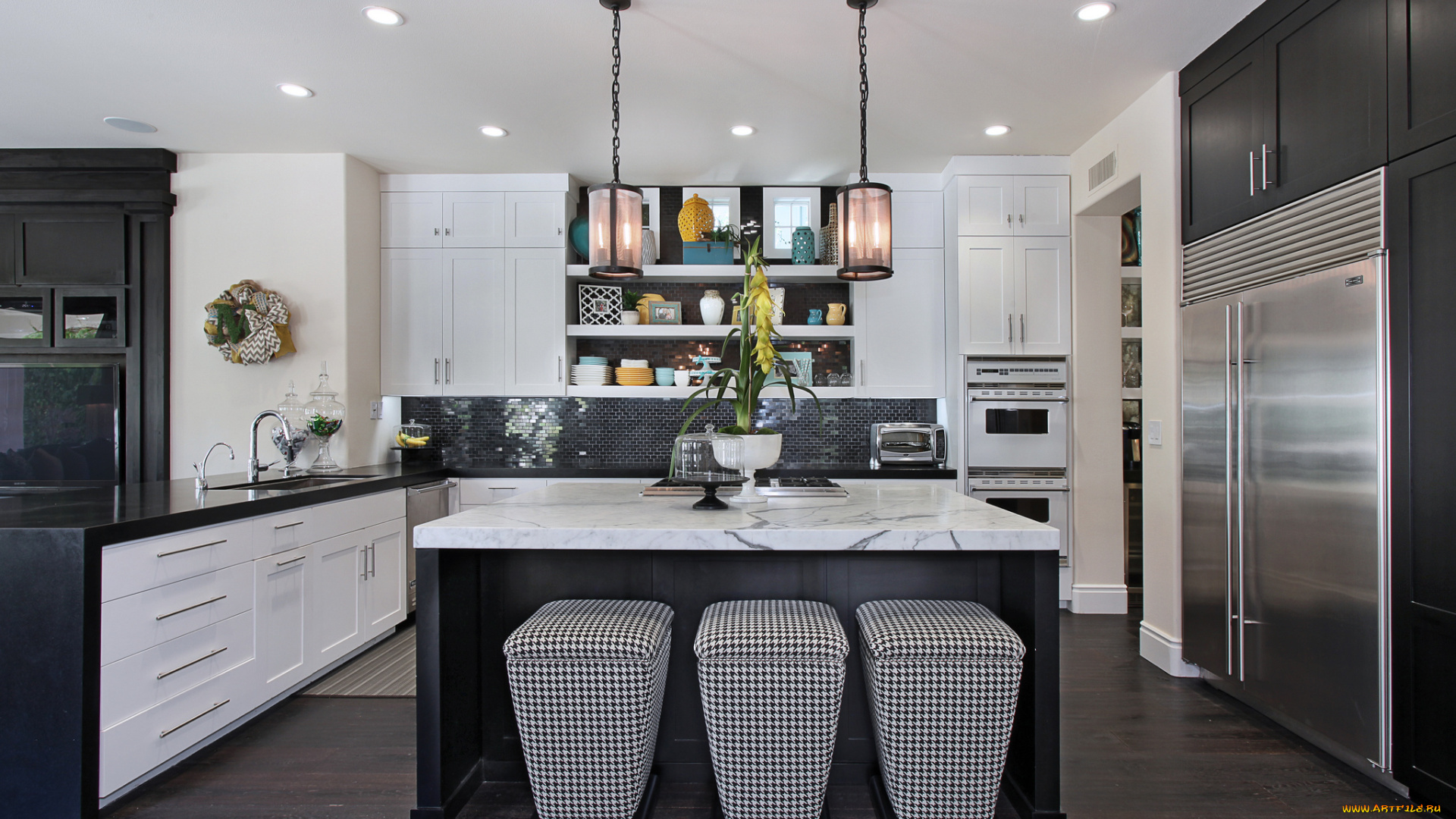 интерьер, столовая, уют, дизайн, стиль, кухня