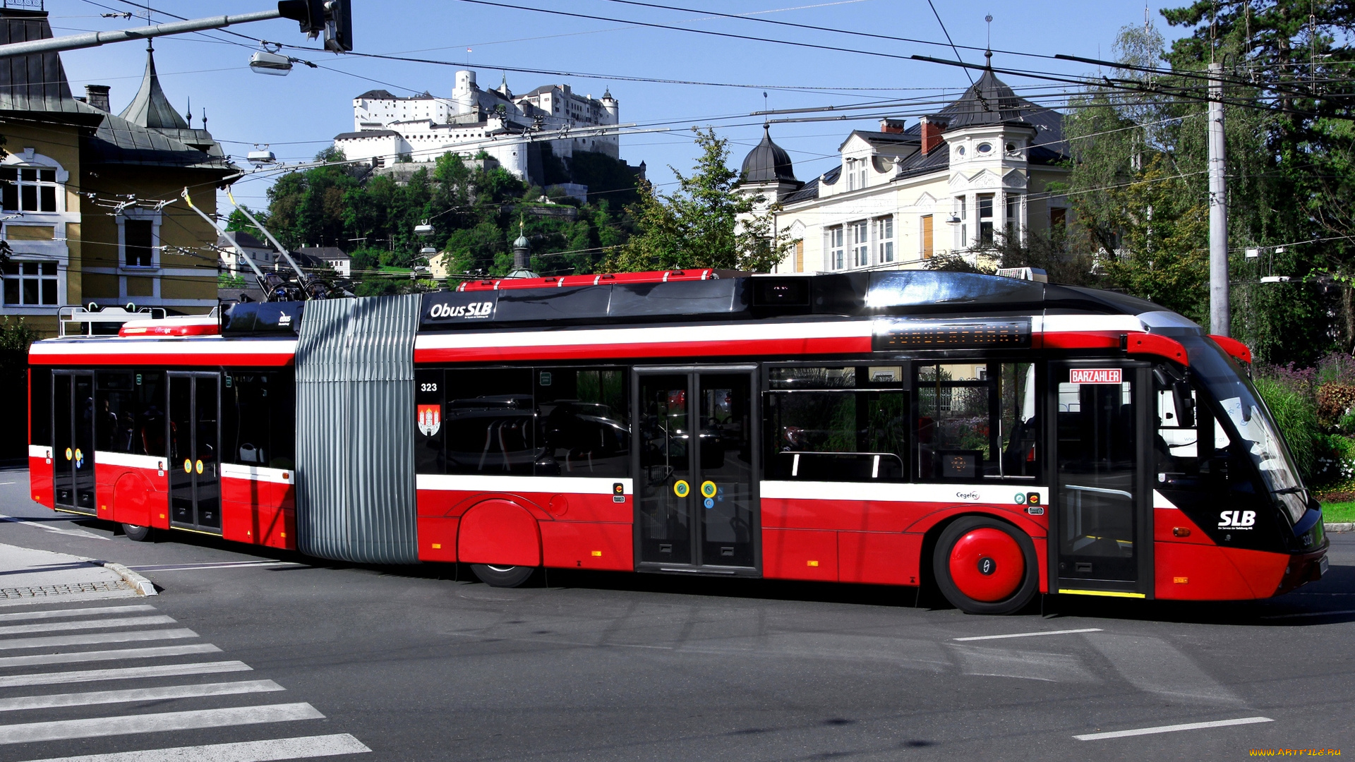 техника, троллейбусы, улица, тролейбус, дома