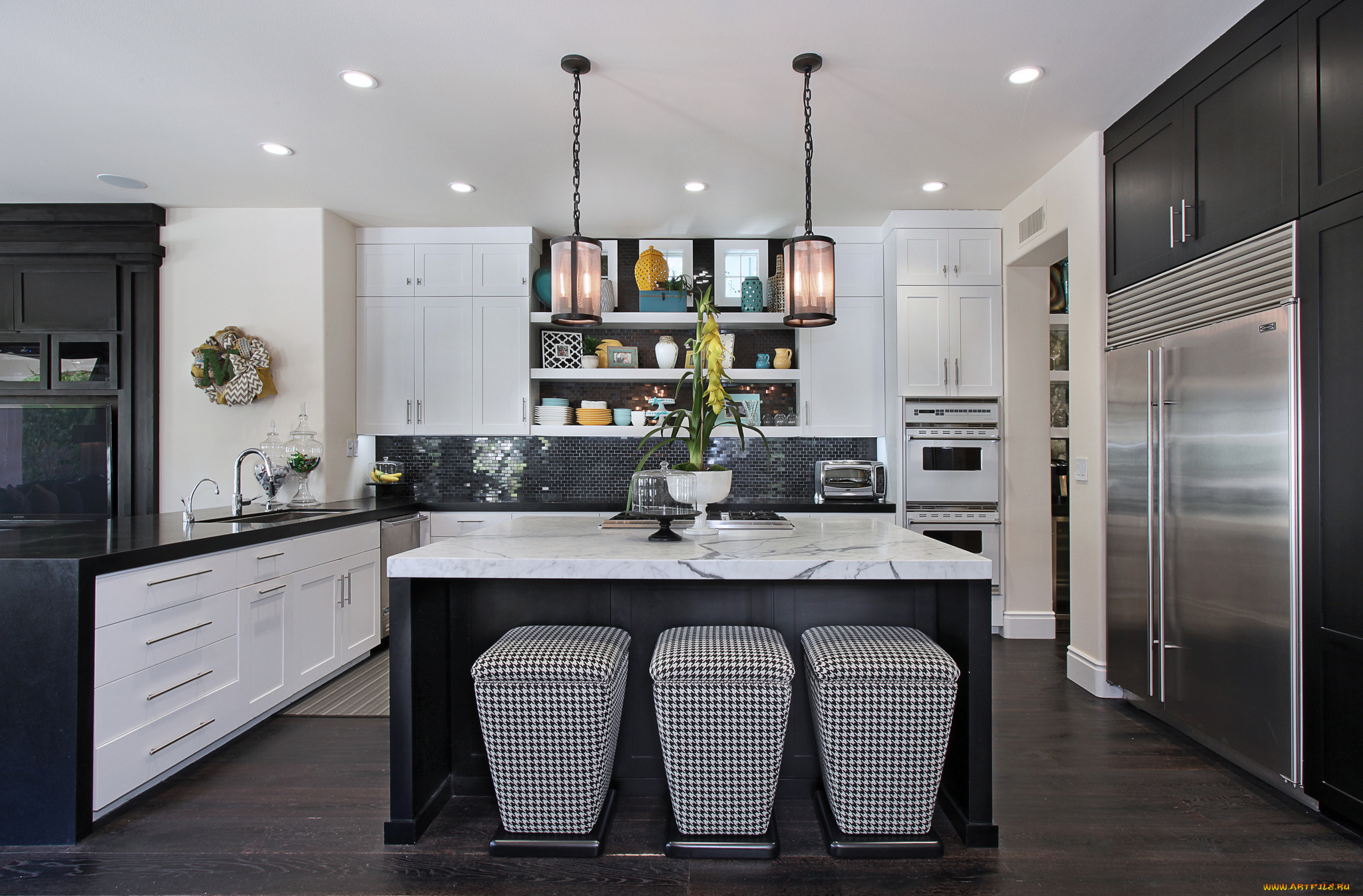 интерьер, столовая, уют, дизайн, стиль, кухня