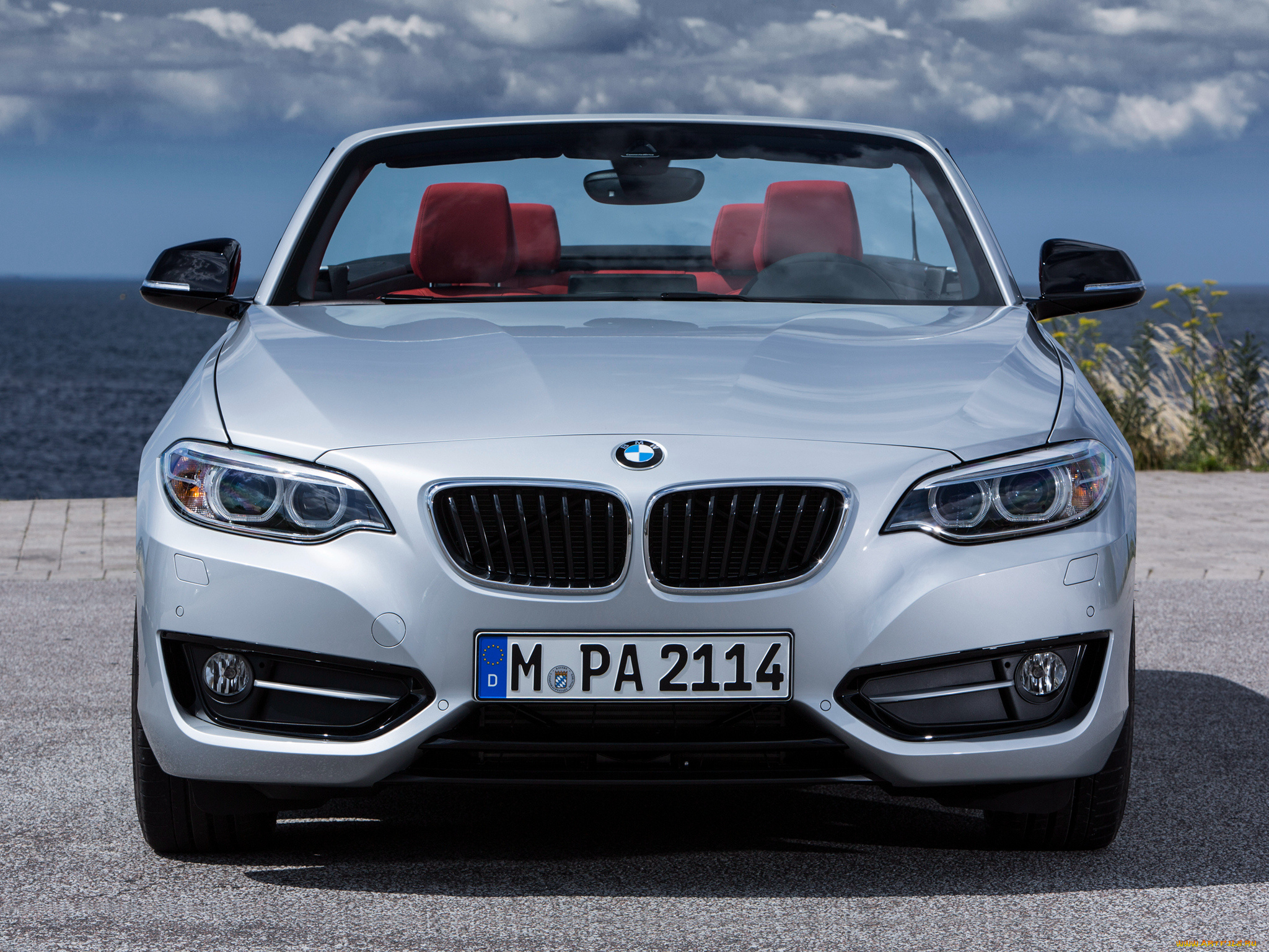 автомобили, bmw, f23, line, sport, cabrio, 228i, серый, 2014г