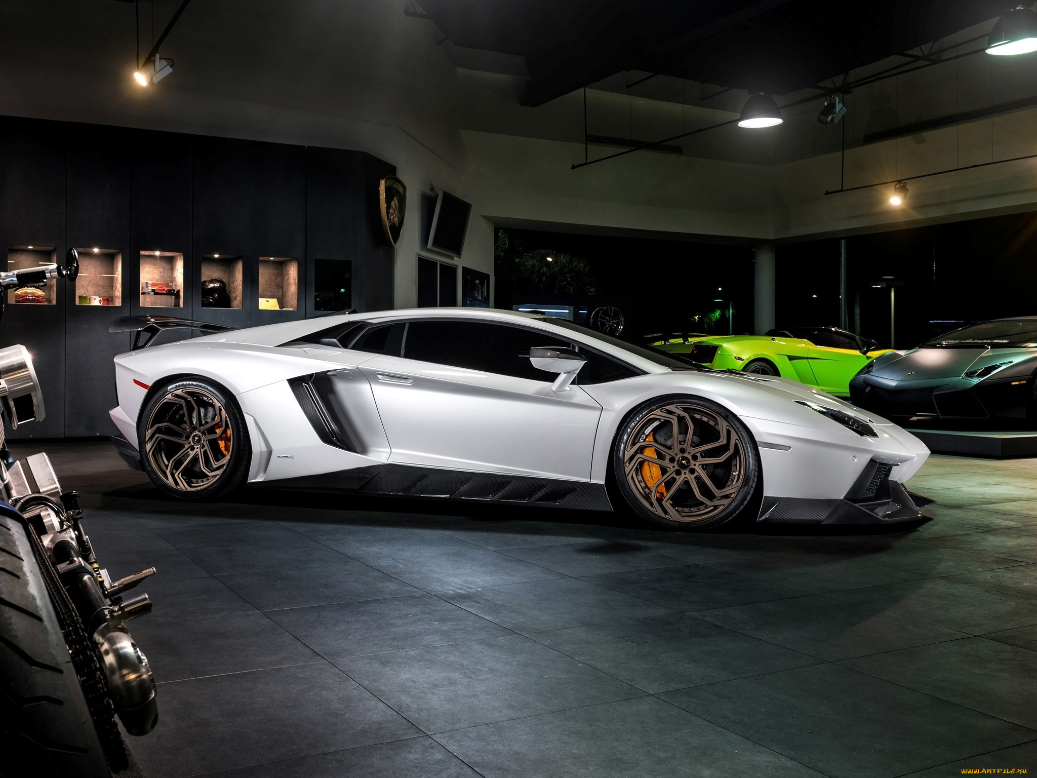 автомобили, lamborghini, nl2, lp700-4, светлый, aventador, torado, novitec, 2014г, lb834