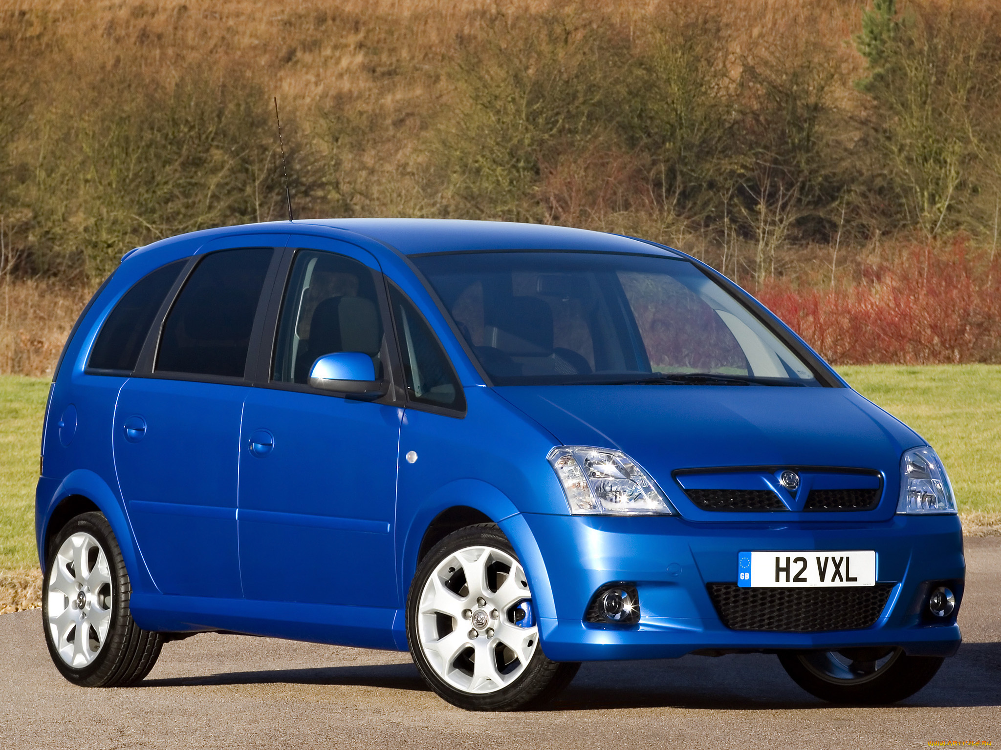 автомобили, vauxhall, meriva, vxr, синий