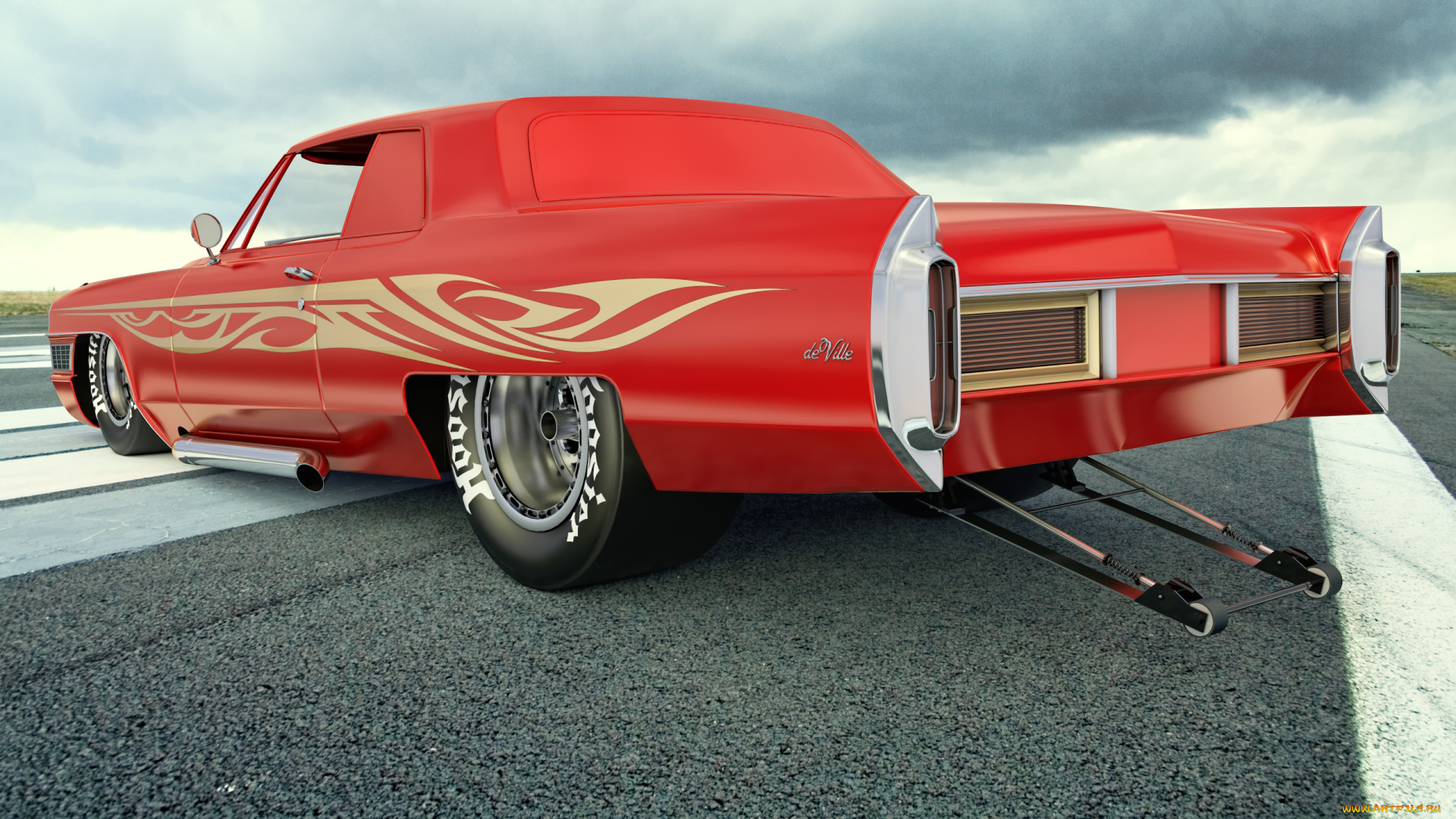 автомобили, 3д, фон, автомобиль