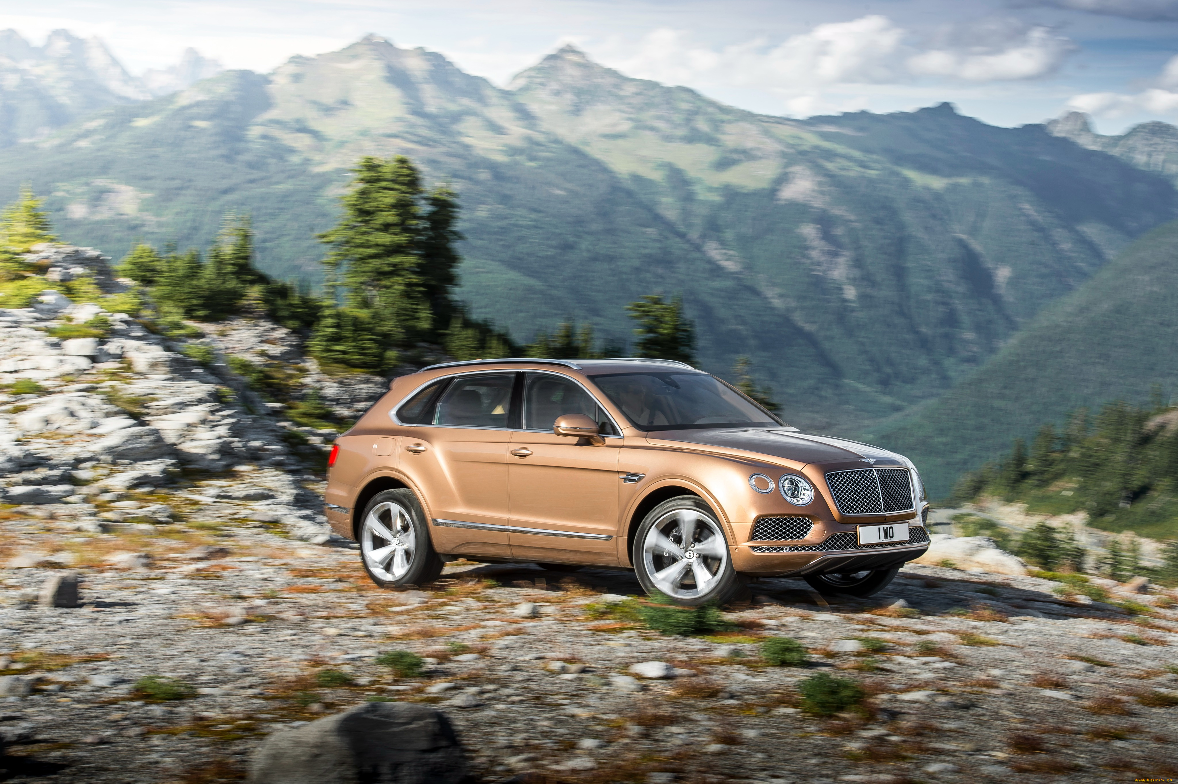 автомобили, bentley, 2016г, bentayga