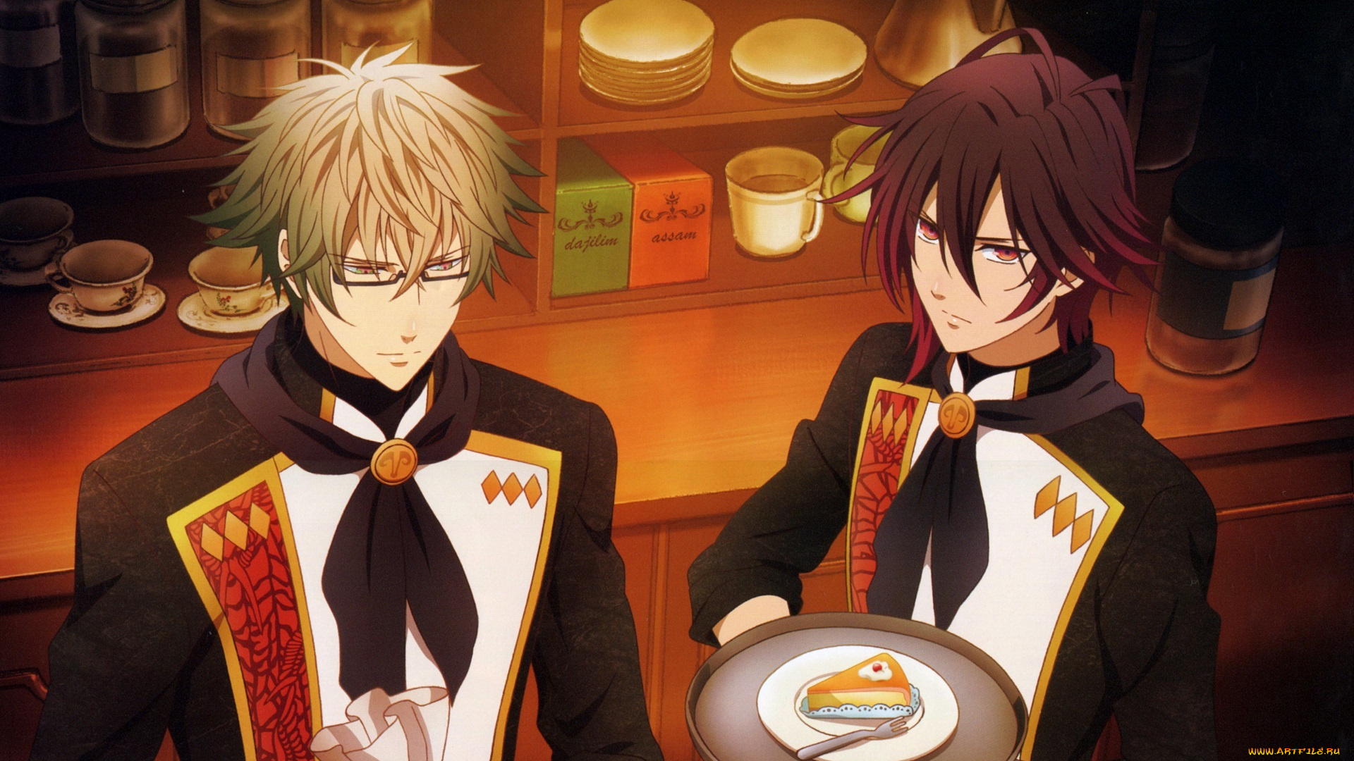 аниме, amnesia, парни