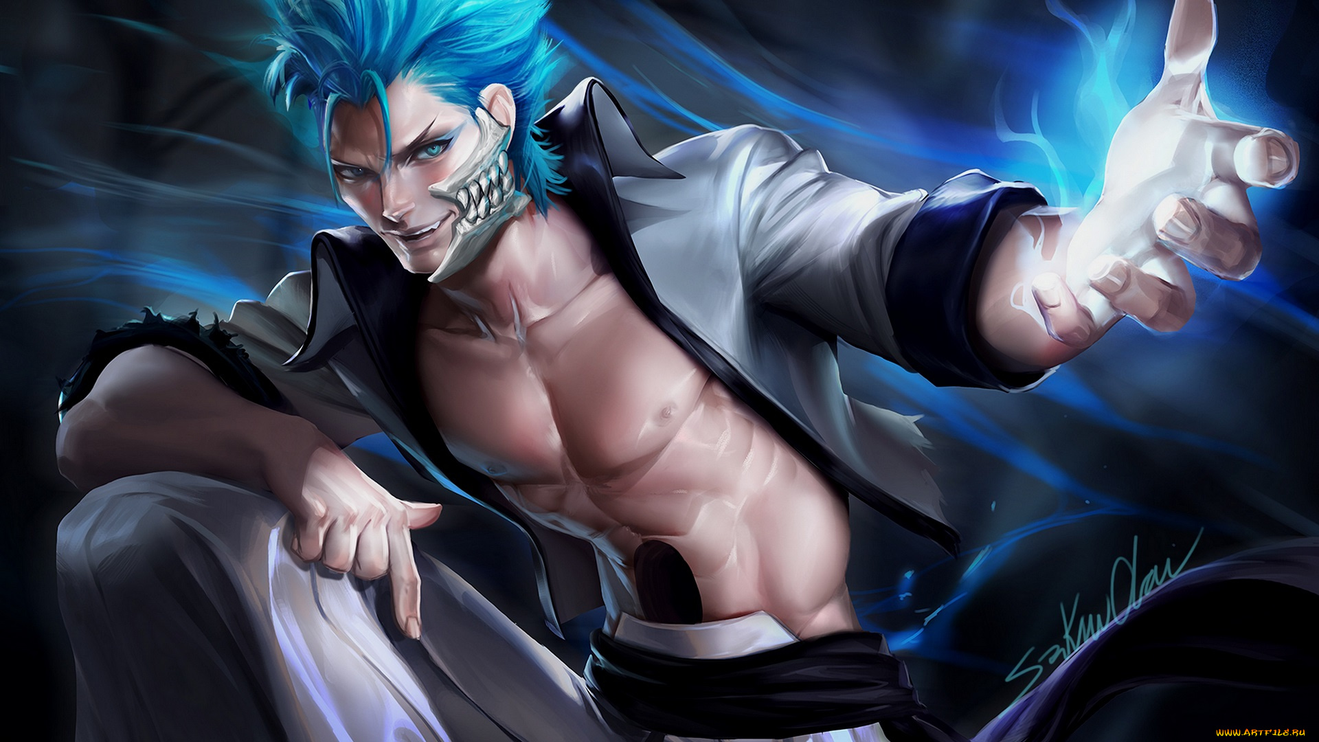 аниме, bleach, гимджоу