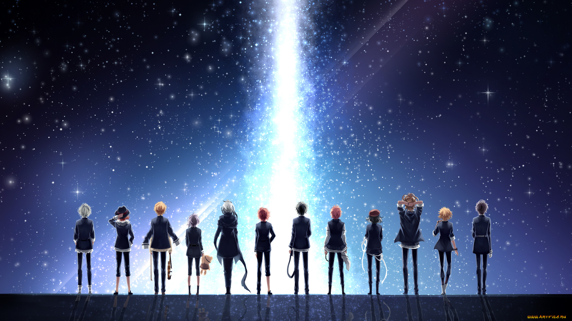 аниме, diabolik, lovers, парни