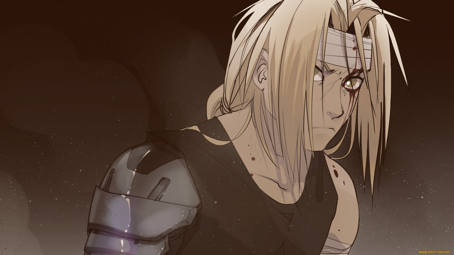 аниме, fullmetal, alchemist, эдвард