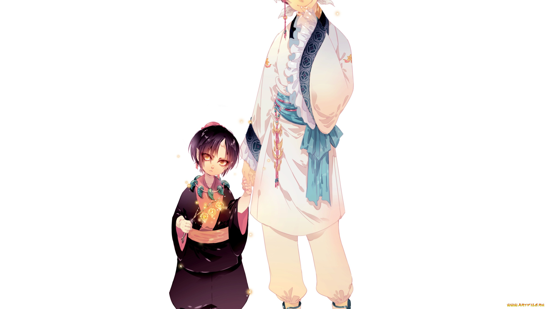 аниме, hoozuki, no, reitetsu, hakutaku, hoozuki