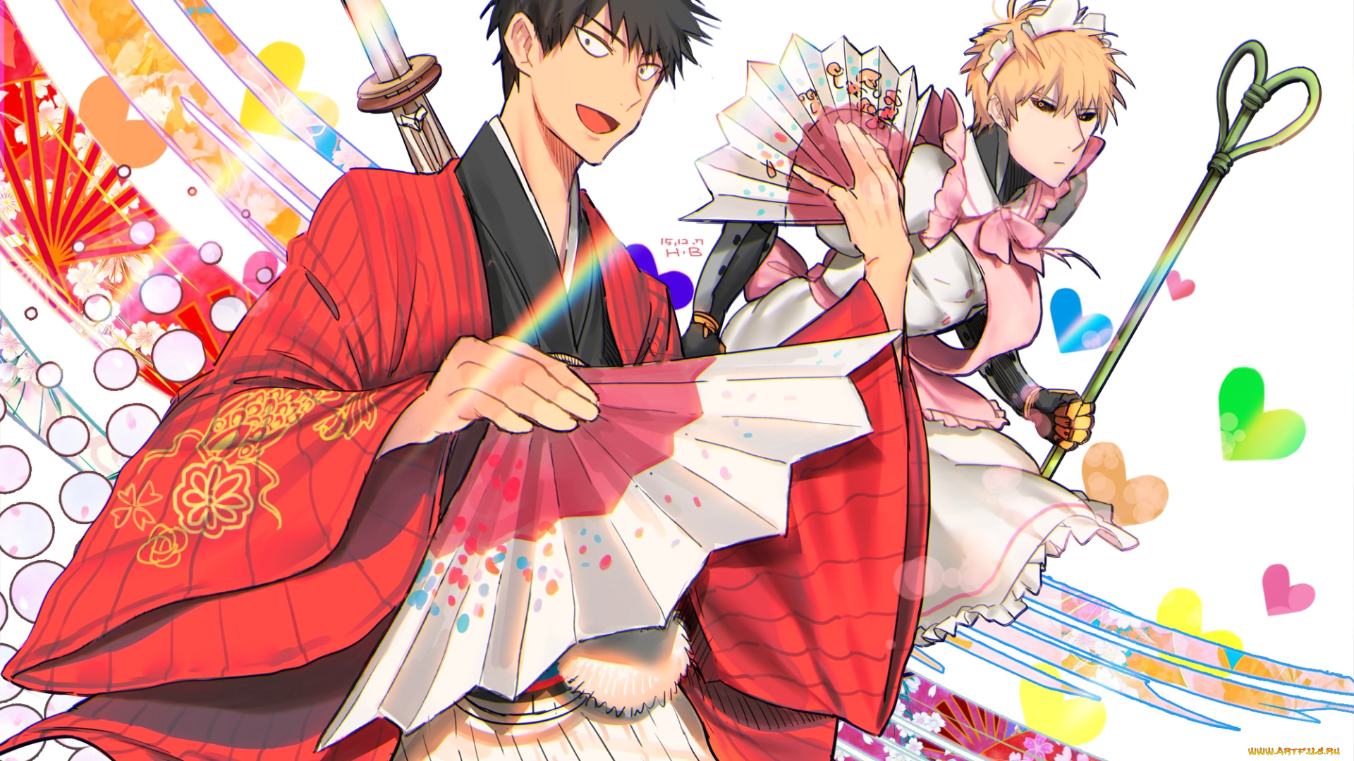 аниме, one, punch, man, генос, сайтама