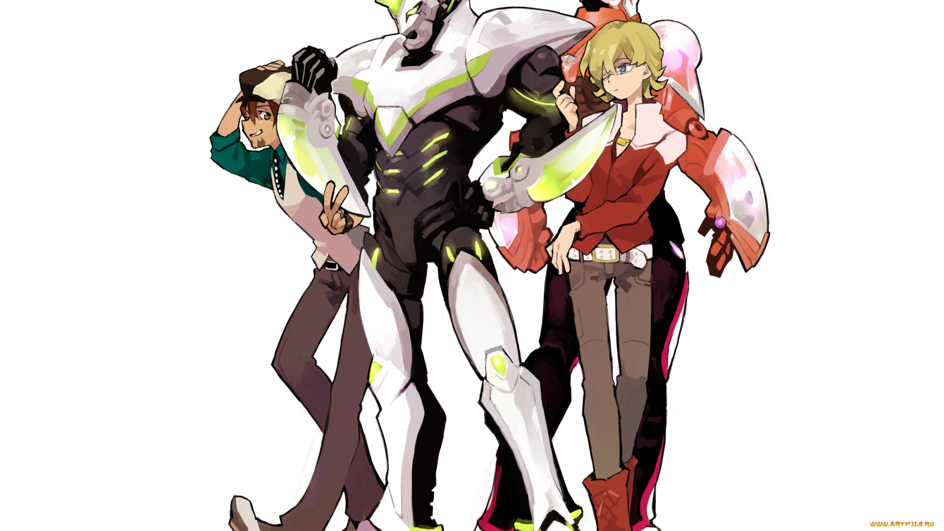 аниме, tiger, and, bunny, барнаби, котецу