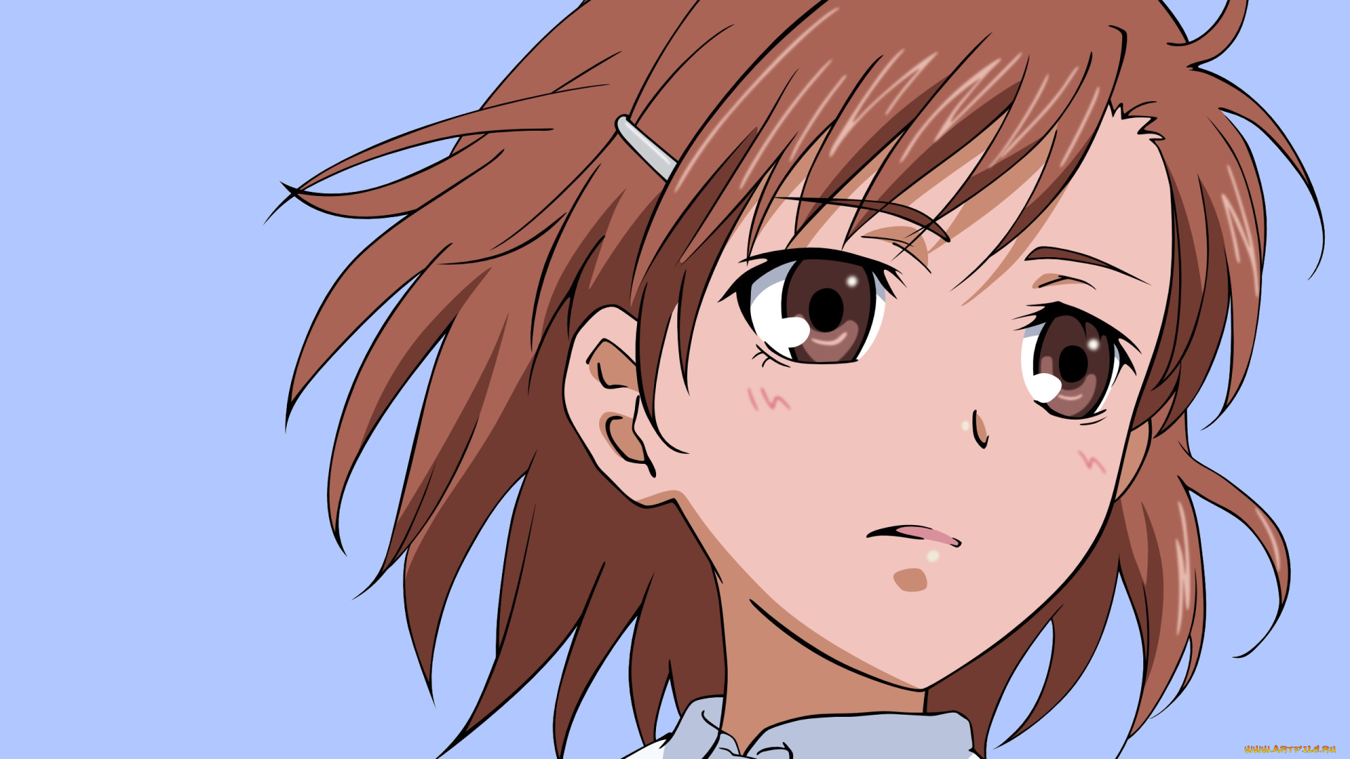 аниме, toaru, majutsu, no, index, фон, взгляд, девушка