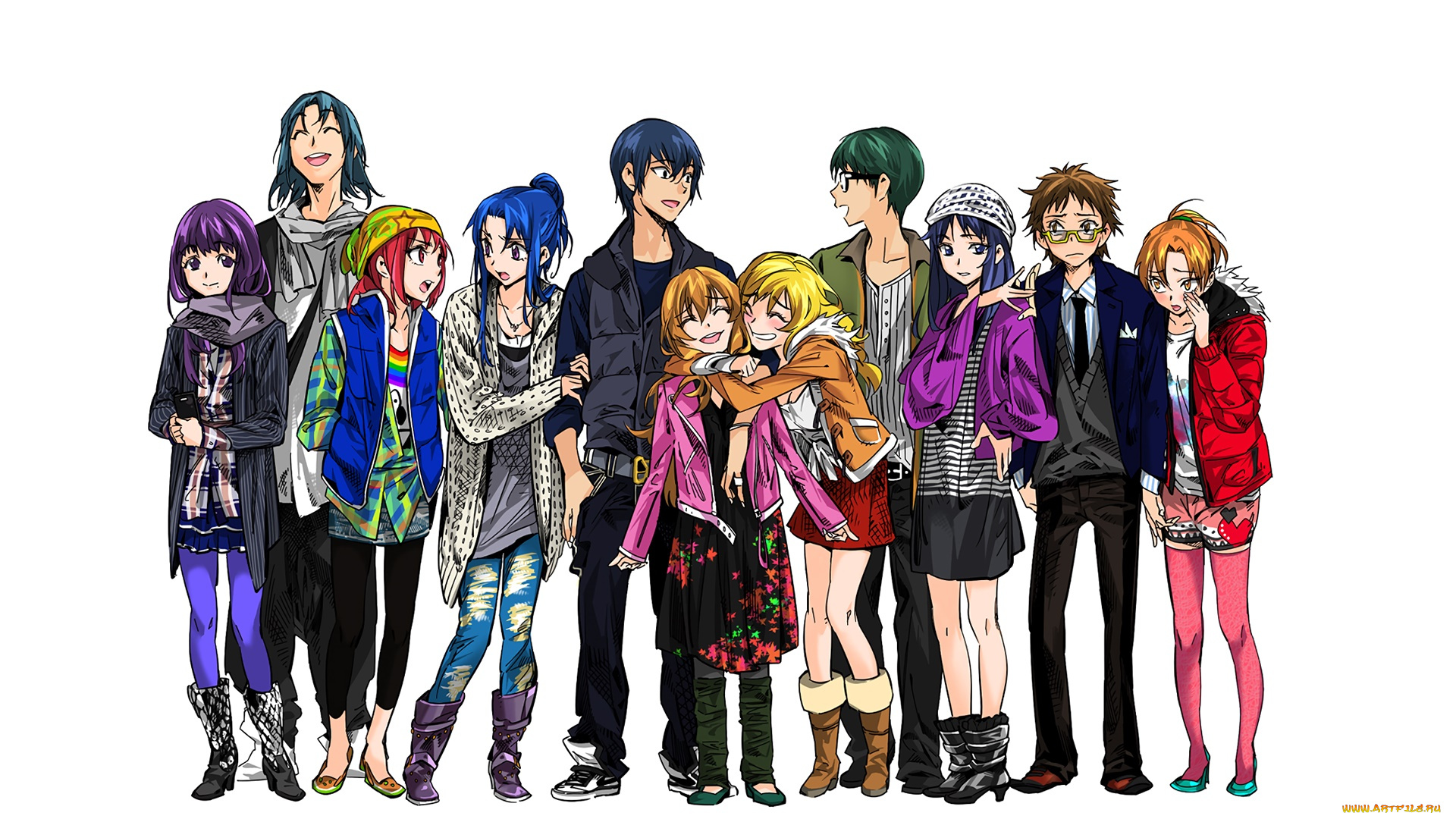 аниме, toradora, персонажи