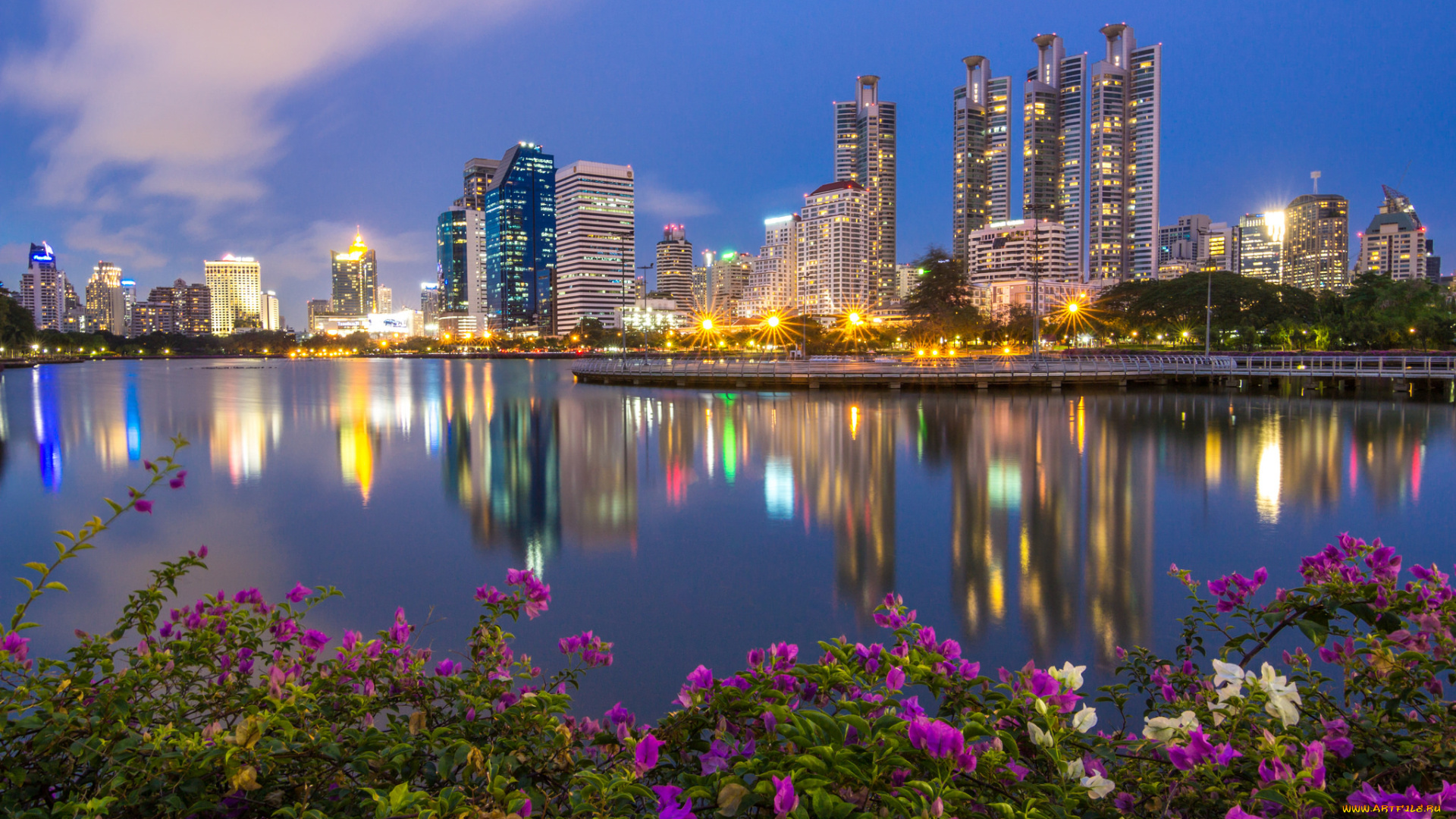 bangkok, города, бангкок, , таиланд, панорама