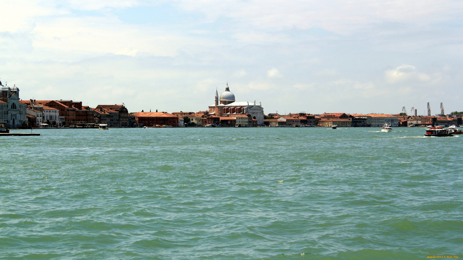 города, венеция, , италия, панорама