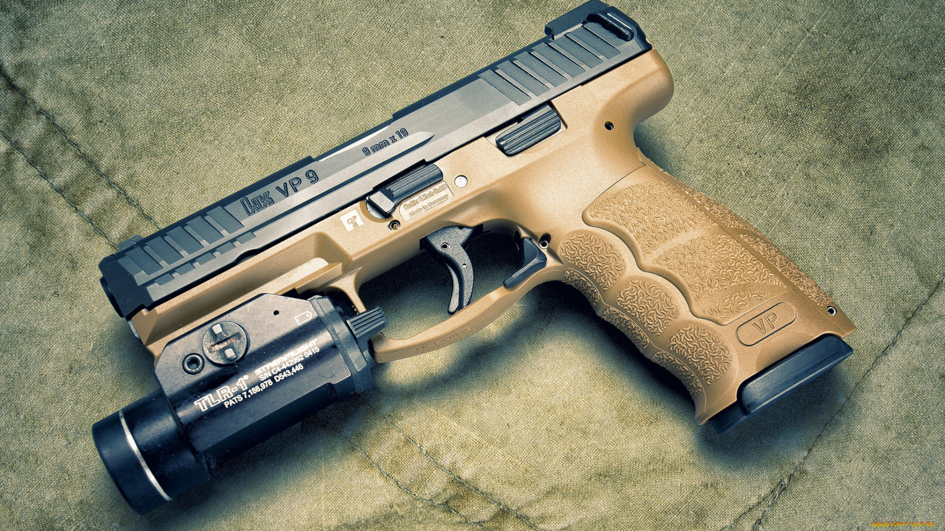 оружие, пистолеты, 9, мм, самозарядный, пистолет, vp9