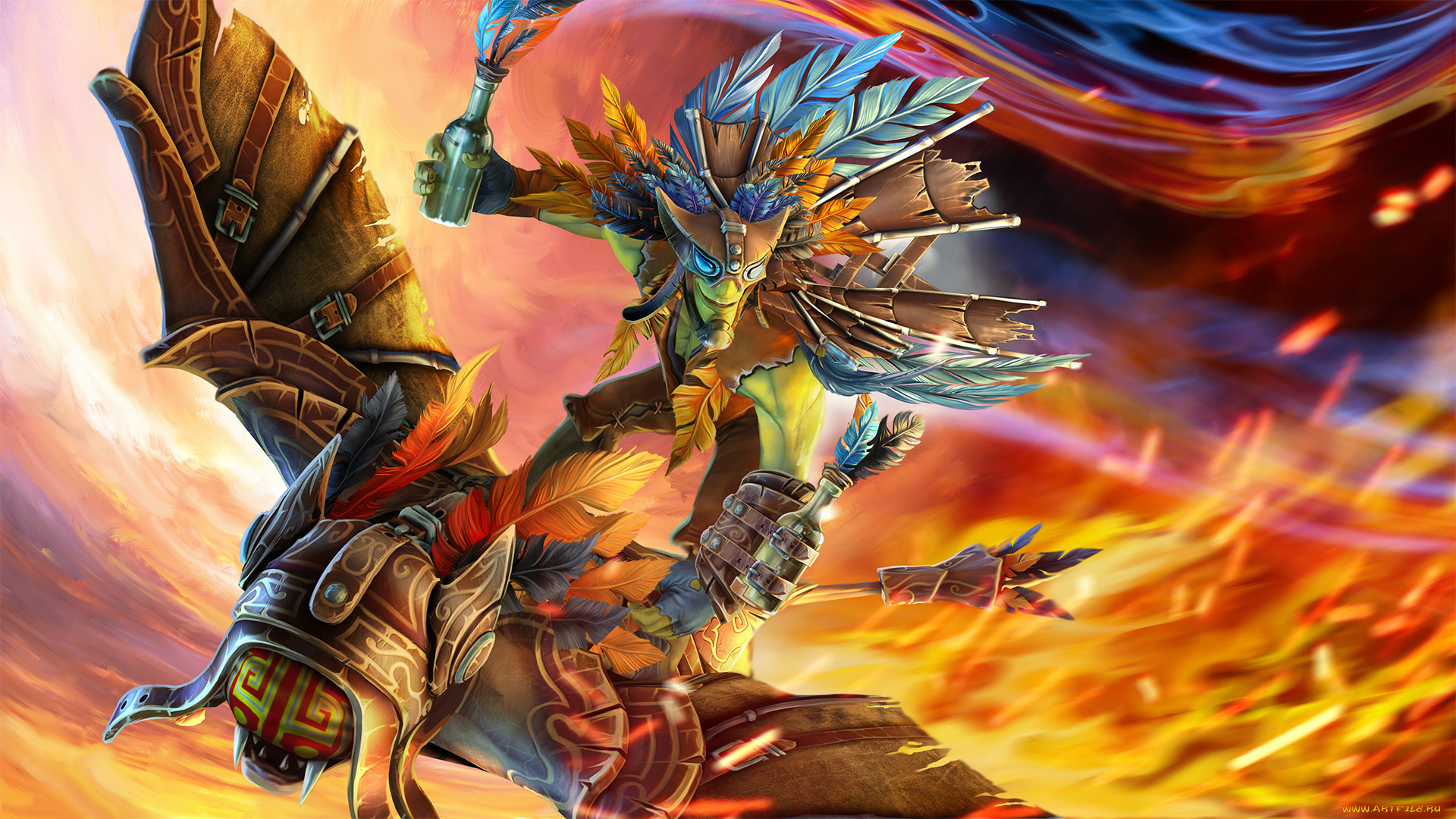 видео, игры, dota, 2, онлайн, ролевая, 2, dota