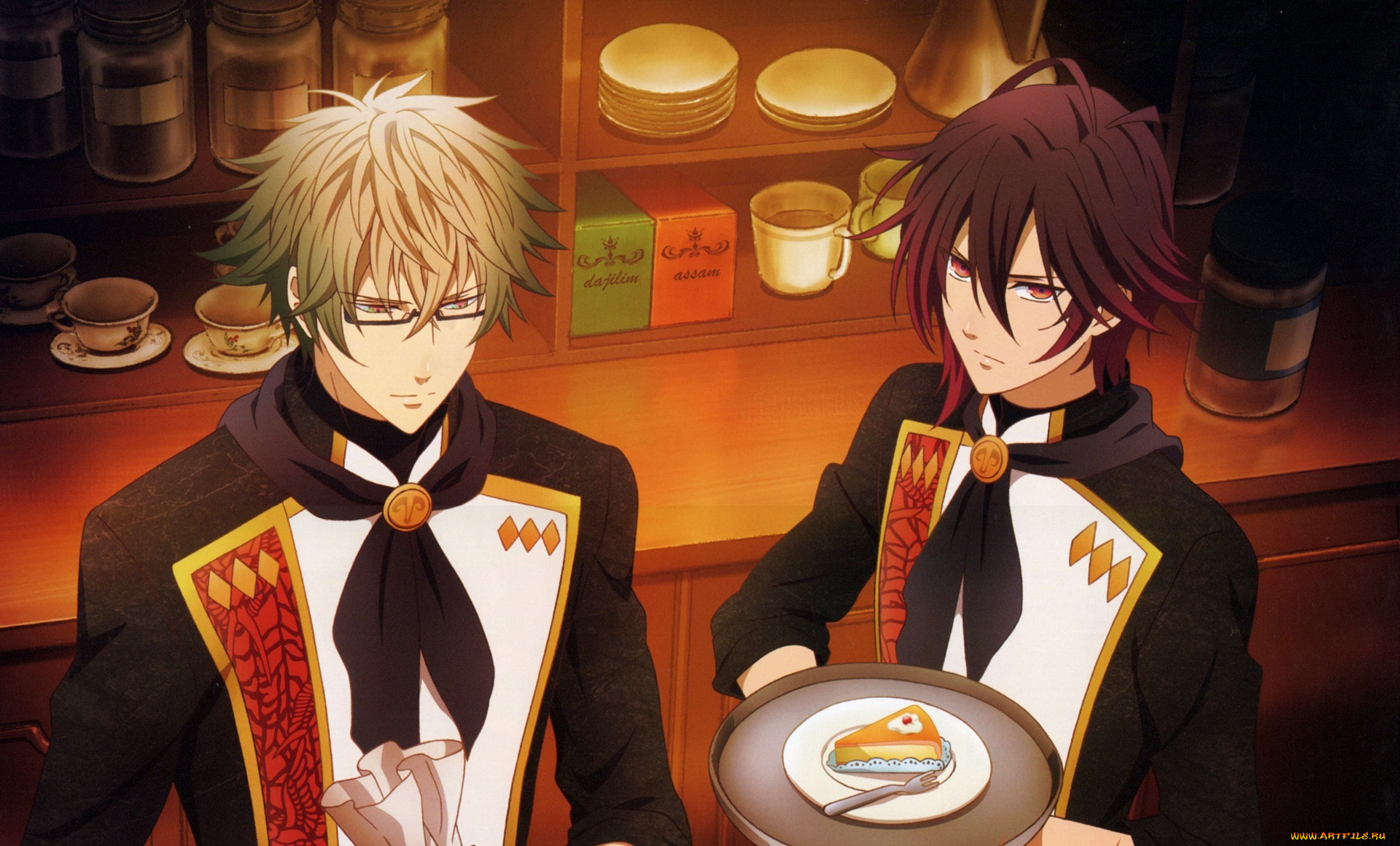 аниме, amnesia, парни