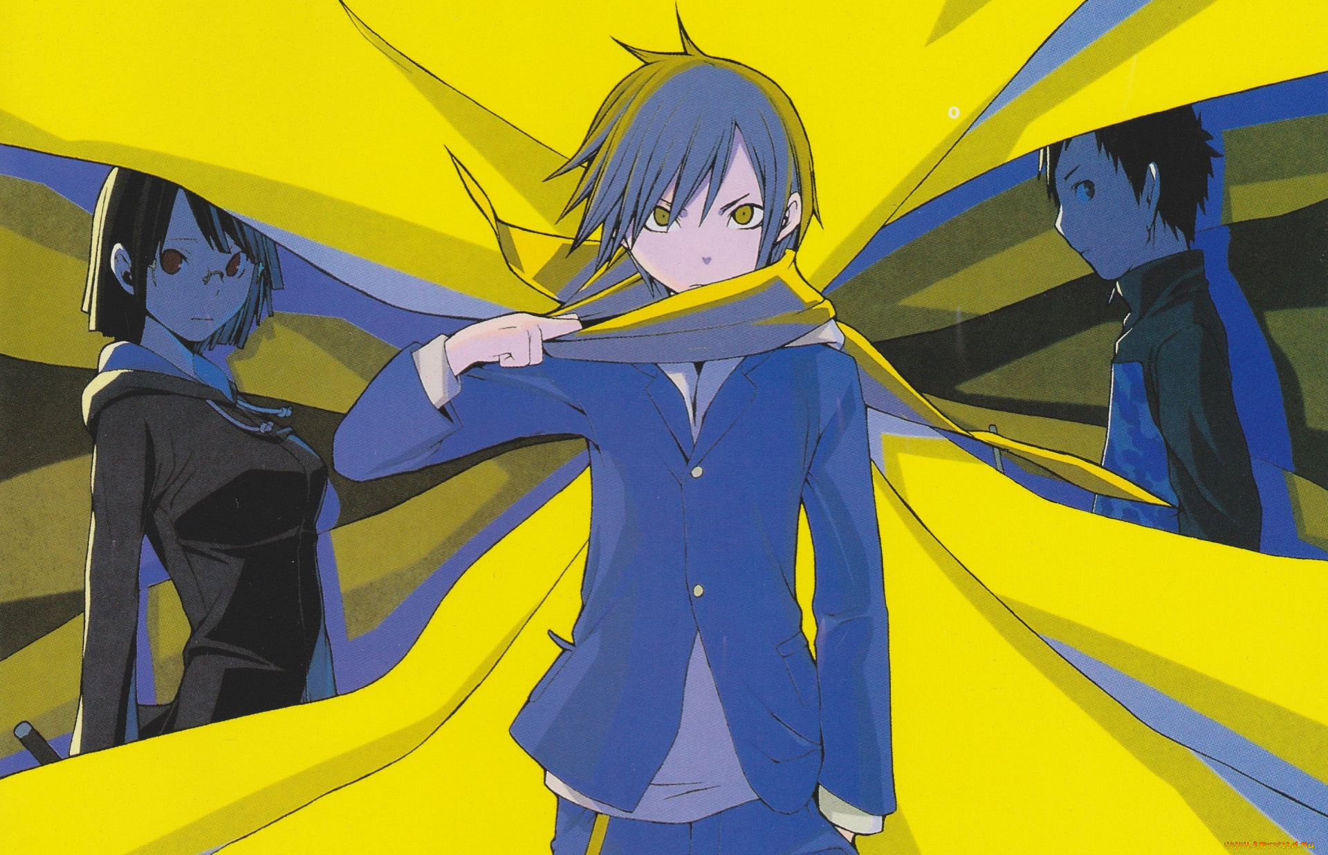 аниме, durarara, персонажи