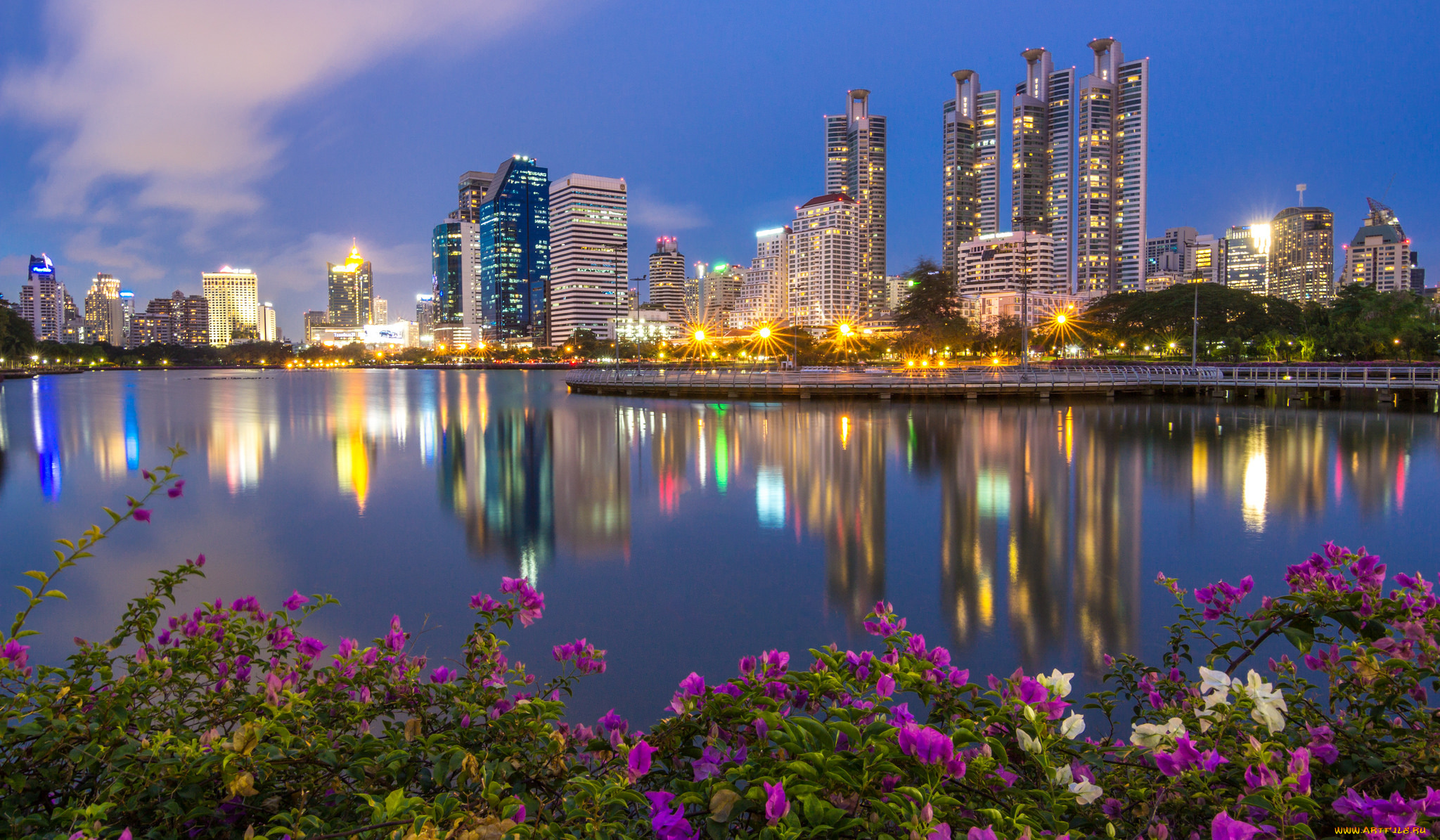 bangkok, города, бангкок, , таиланд, панорама