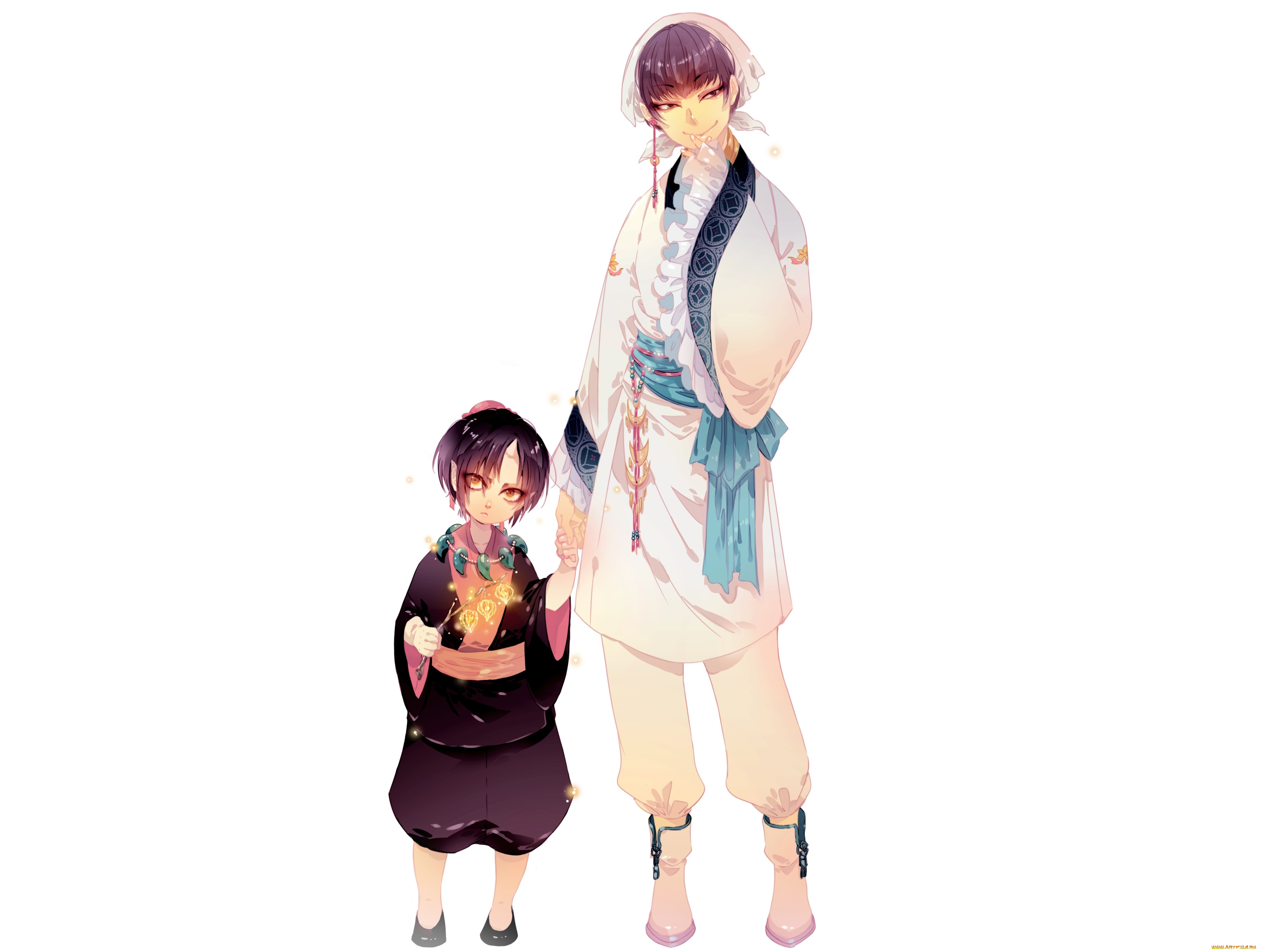 аниме, hoozuki, no, reitetsu, hakutaku, hoozuki