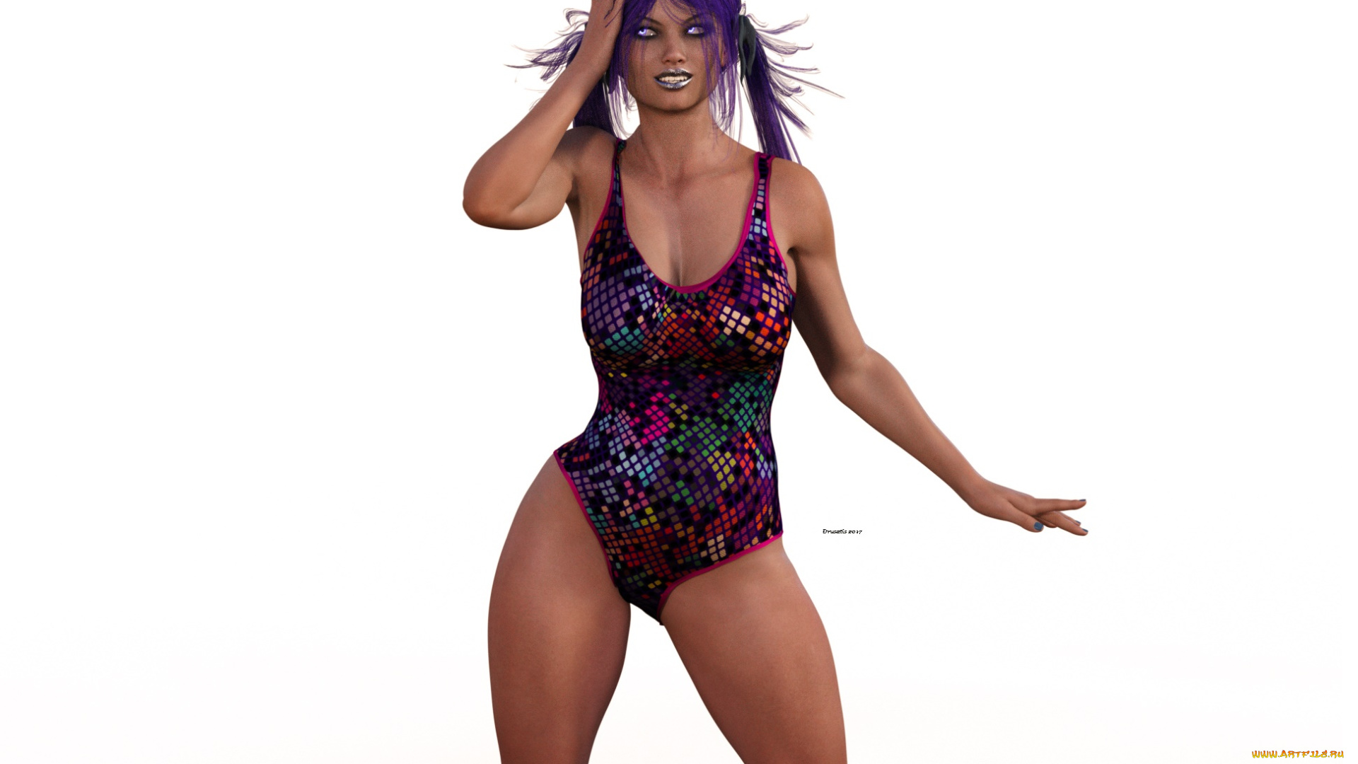 3д, графика, люди, , people, фон, взгляд, девушка